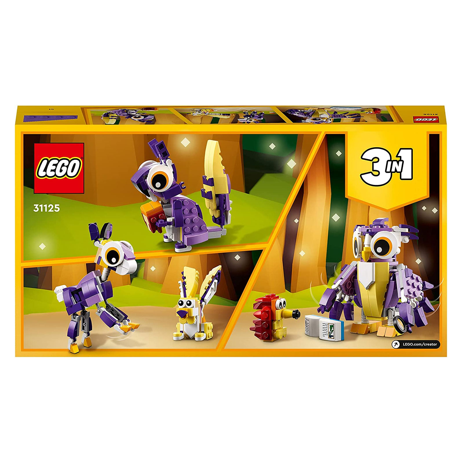 LEGO Wald-Fabelwesen (31125) (3-in-1)