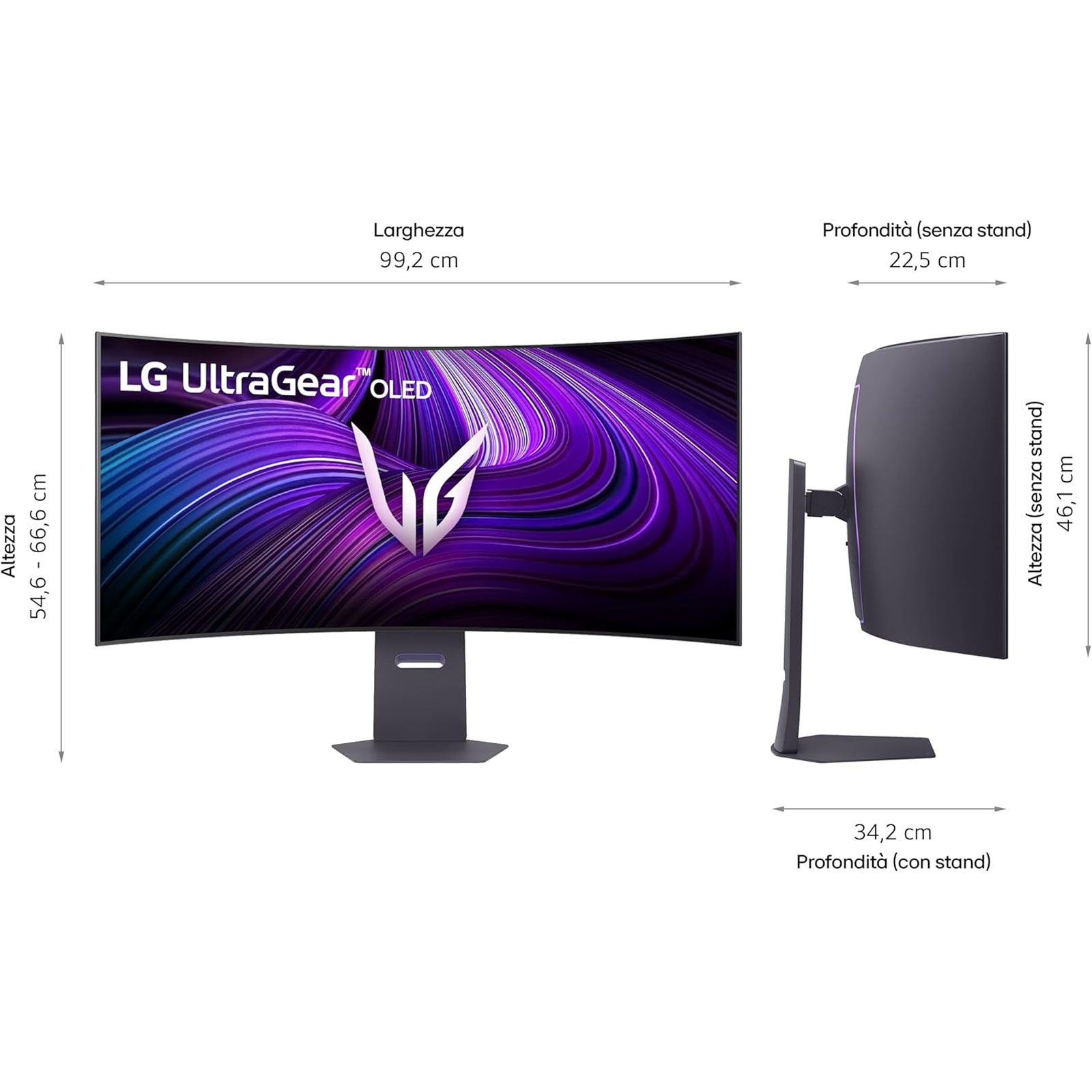 LG Ultragear™ 45GX950A-B Gaming PC-Monitor