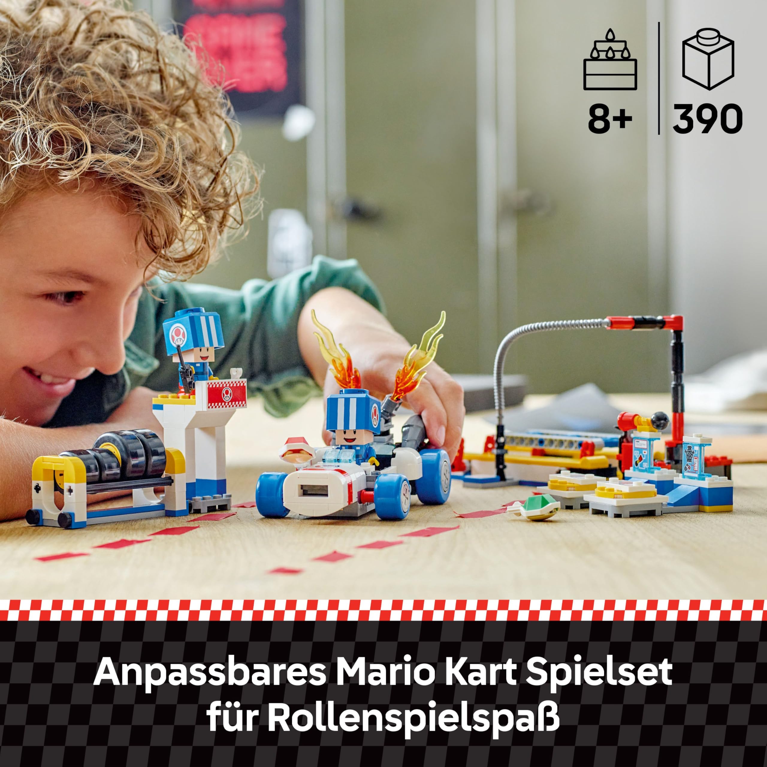 LEGO Super Mario: Mario Kart – Toads Werkstatt 72035