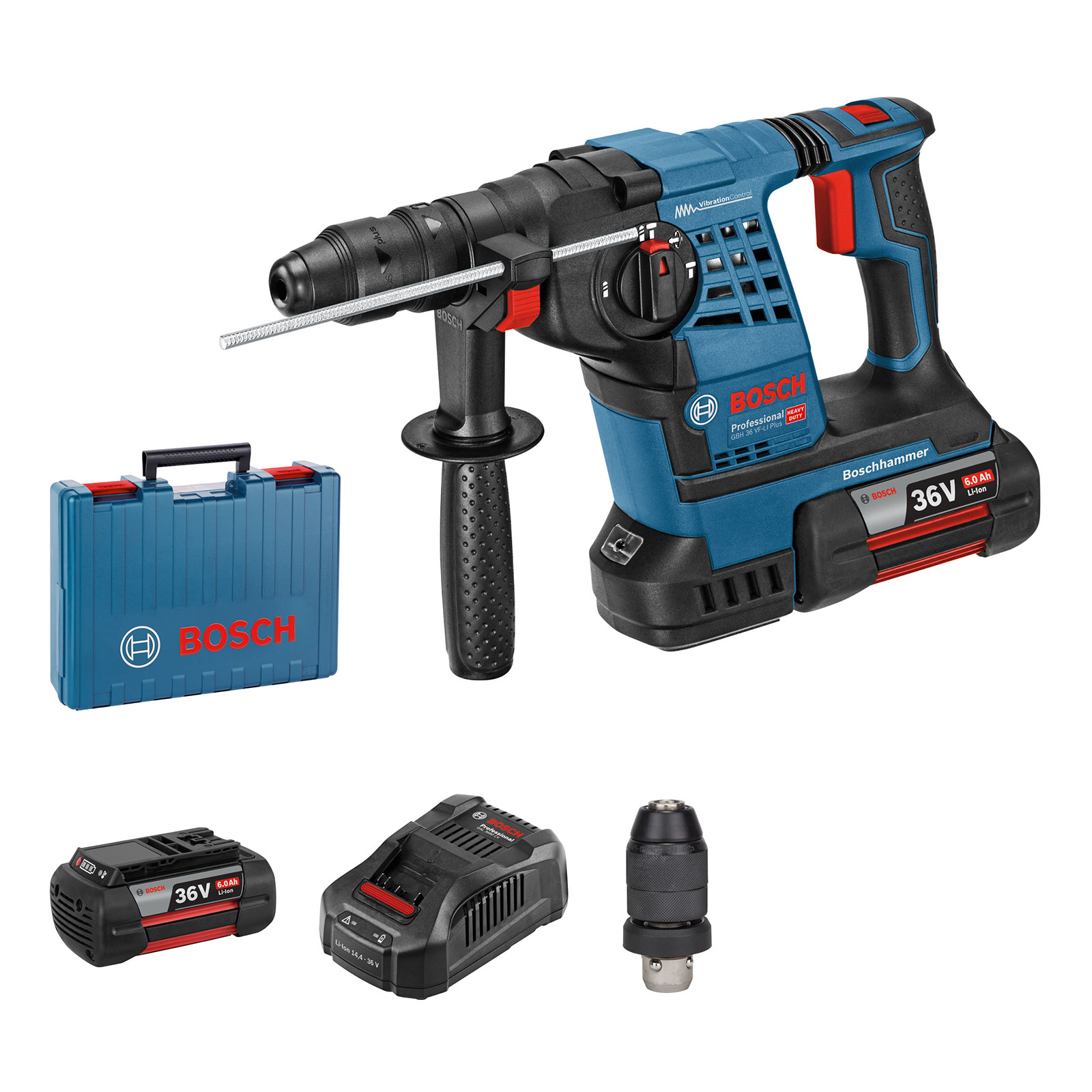 Bosch Professional GBH 36 VF-LI Bohrhammer (Akku)