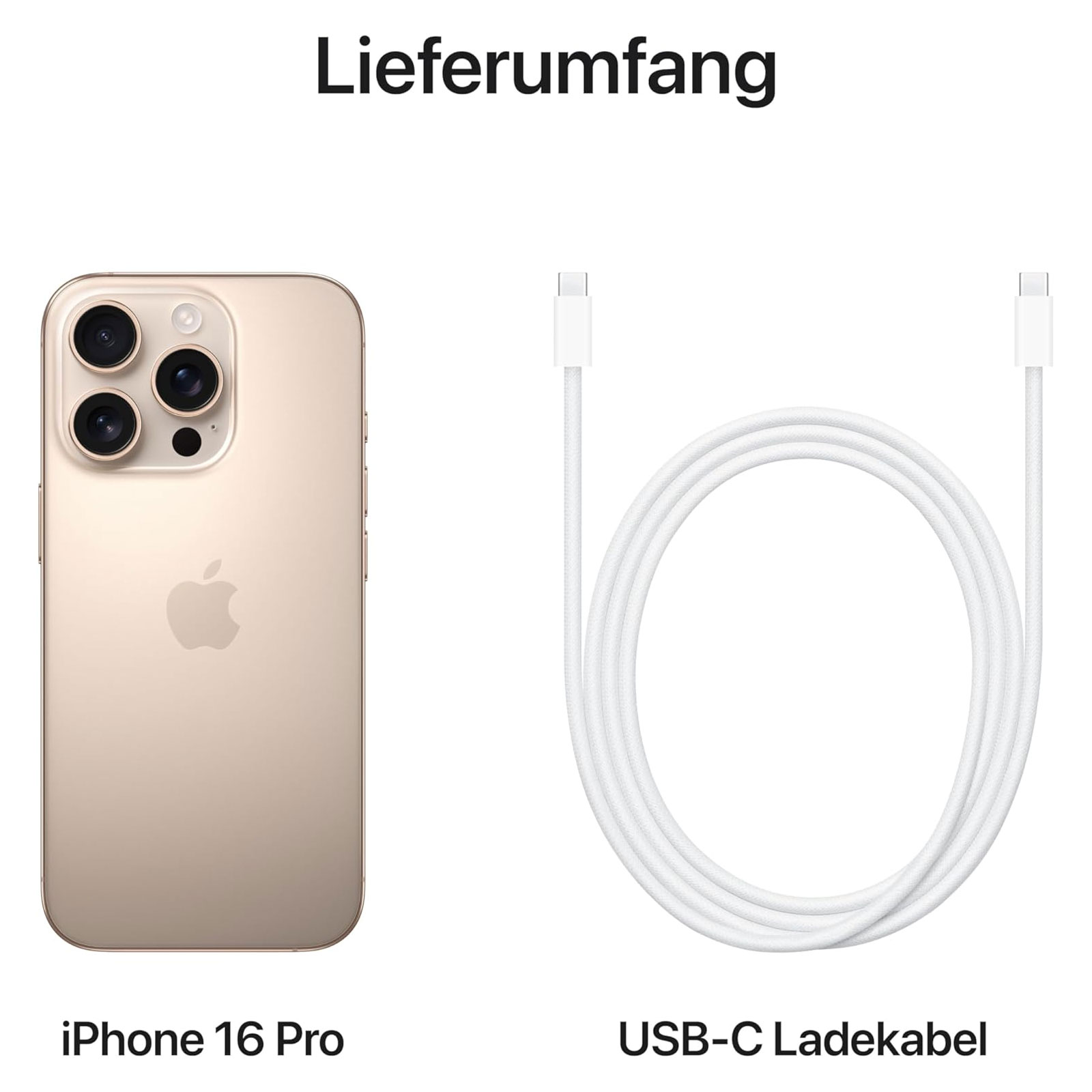 Apple iPhone 16 Pro Max 256GB Titan Schwarz