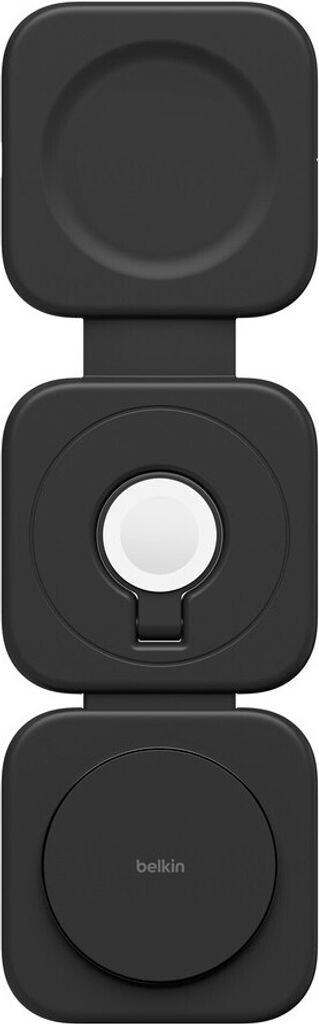 BELKIN BoostCharge Pro Magnetische kabellose 3-in-1-Reiseladestation mit Qi2