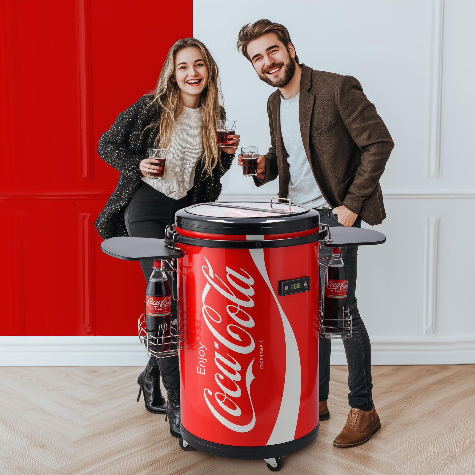 Salco SPC-88CC Coca-Cola Party Cooler