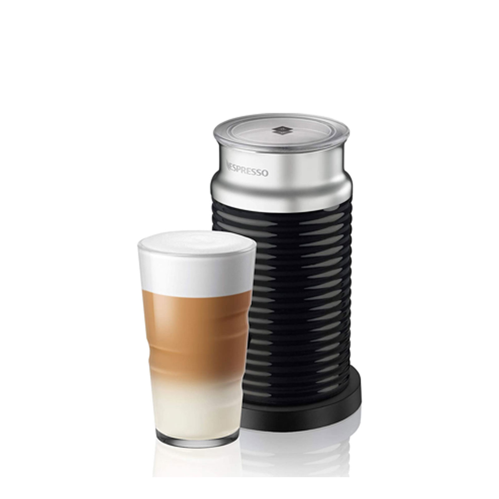 De'Longhi ENV90.B Vertuo Pop schwarz inkl  Nespresso Aeroccino 3 Milchaufschäumer