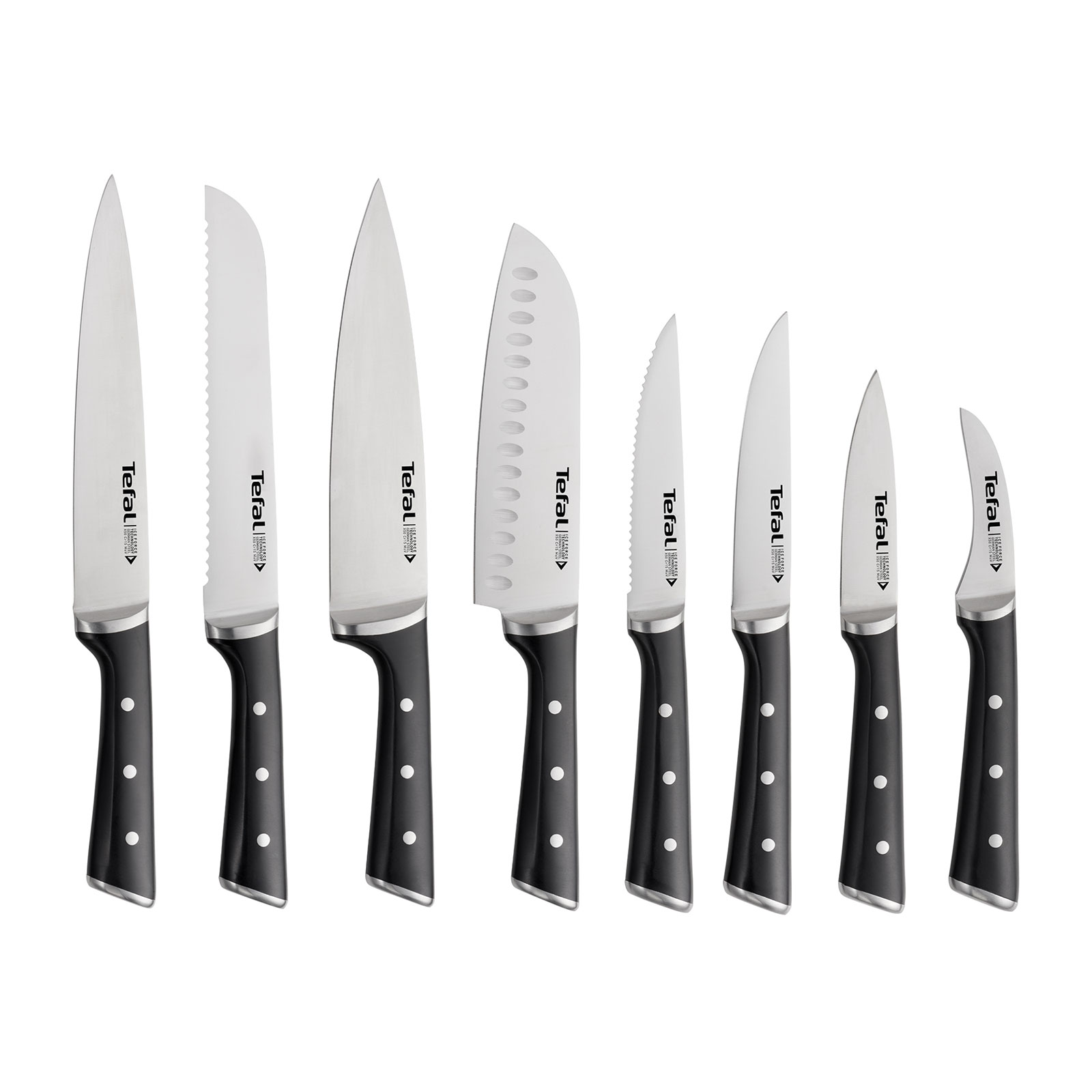 Tefal Ice Force 3er Set (Koch- / Universal - / Schälmesser)
