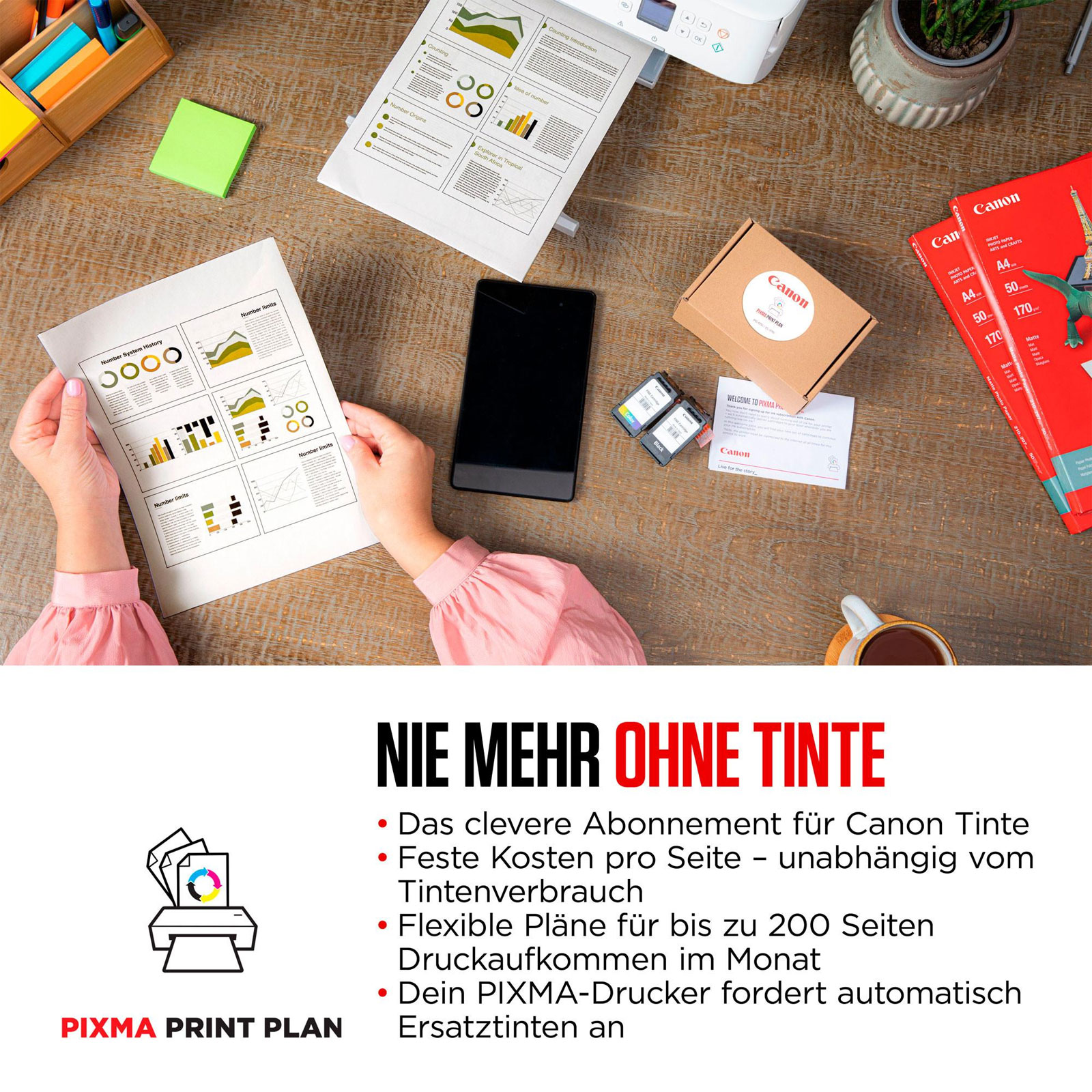 CANON PIXMA TR4750i WLAN-Farb-Multifunktionsfotodrucker