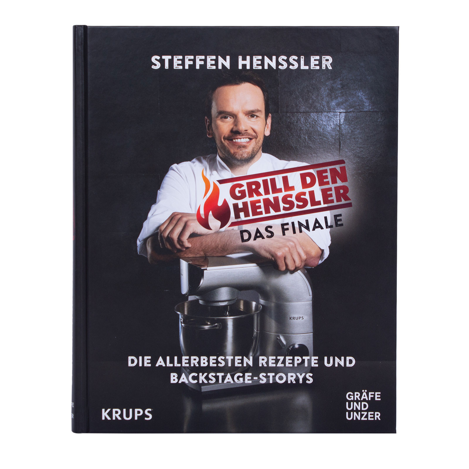 Tefal GC 7128 Optigrill+ Kontaktgrill + Grill den Henssler Kochbuch