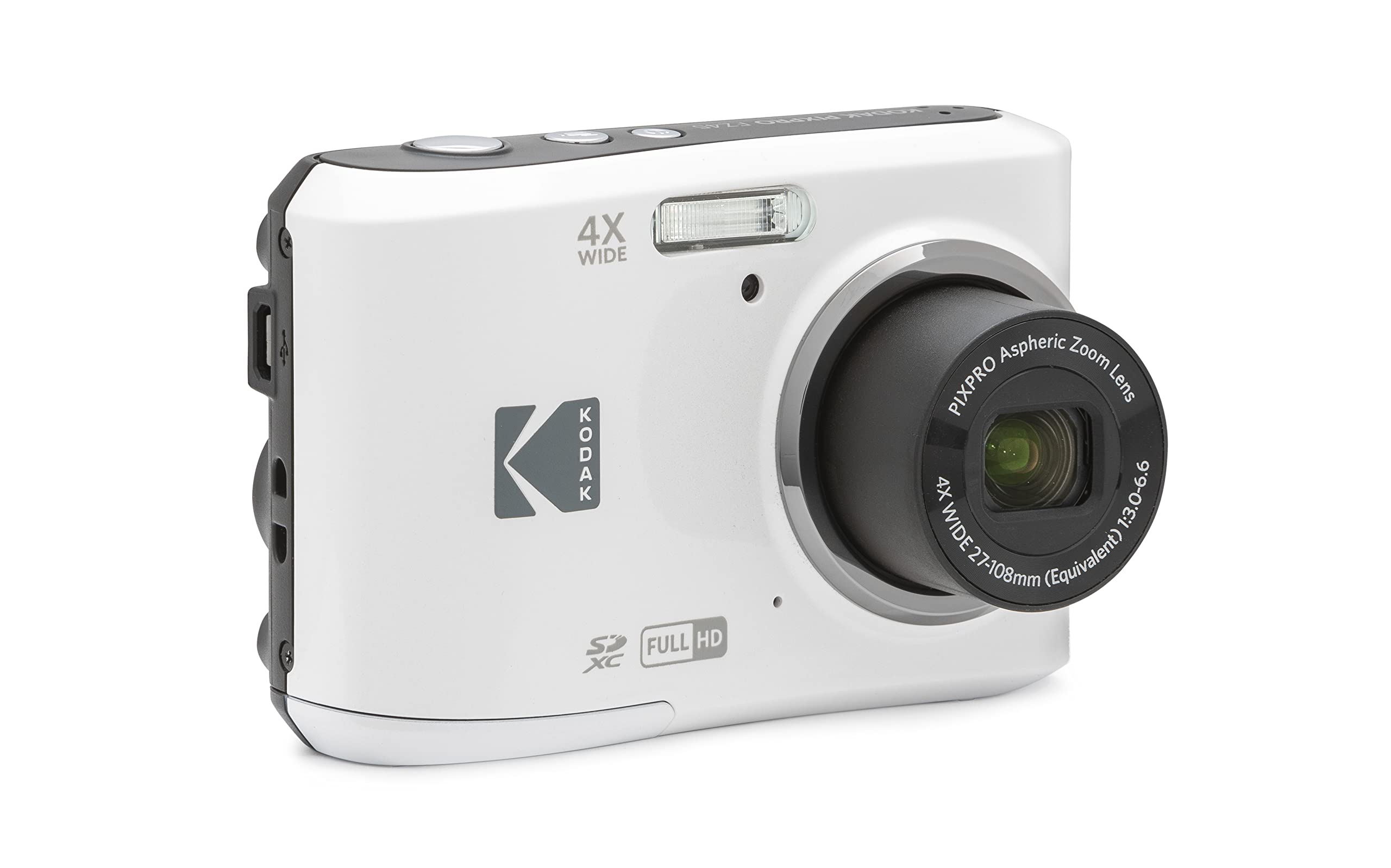 KODAK Pixpro FZ45 weiß Kompaktkamera