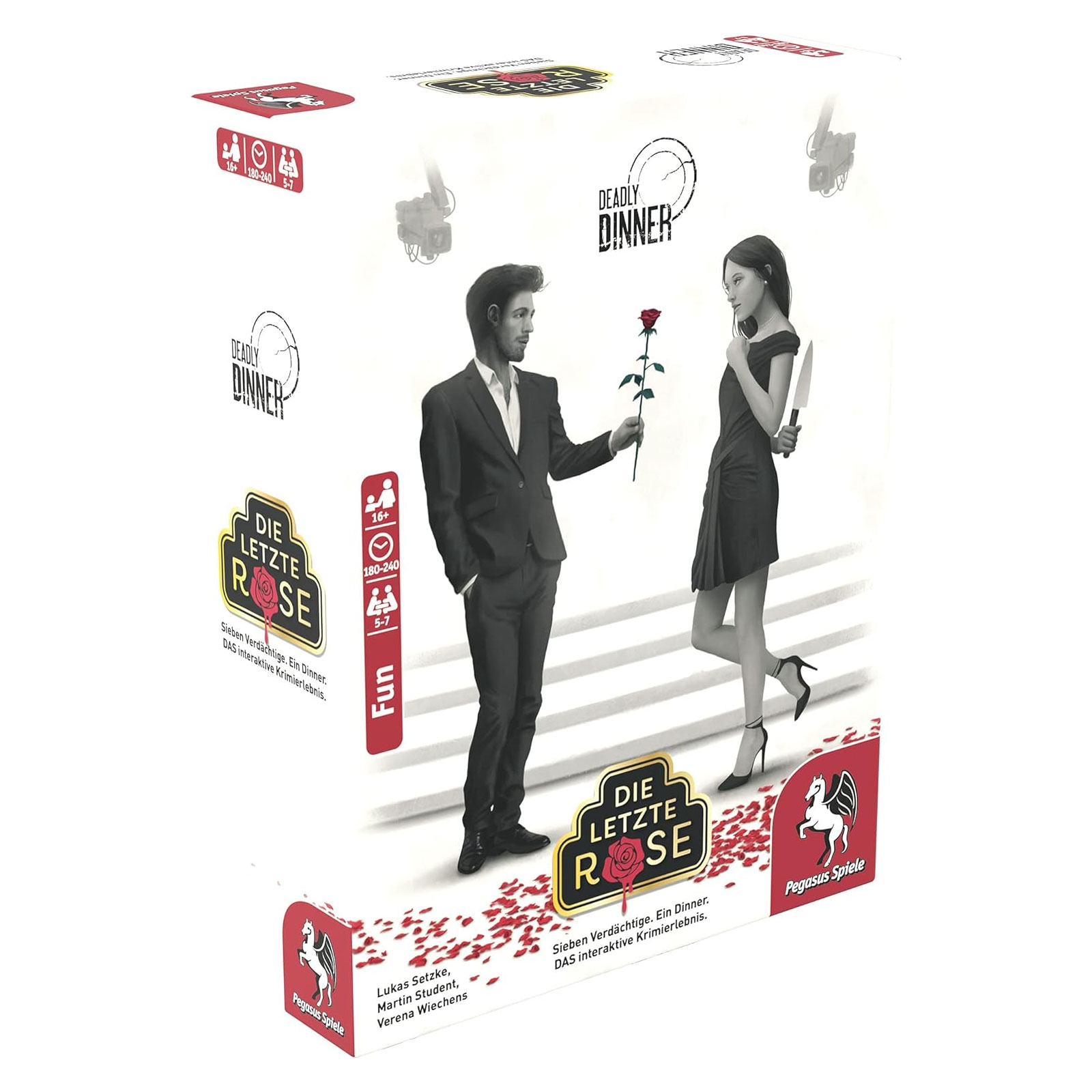 Pegasus Spiele Deadly Dinner-Die letzte Rose 19011G Brettspiel