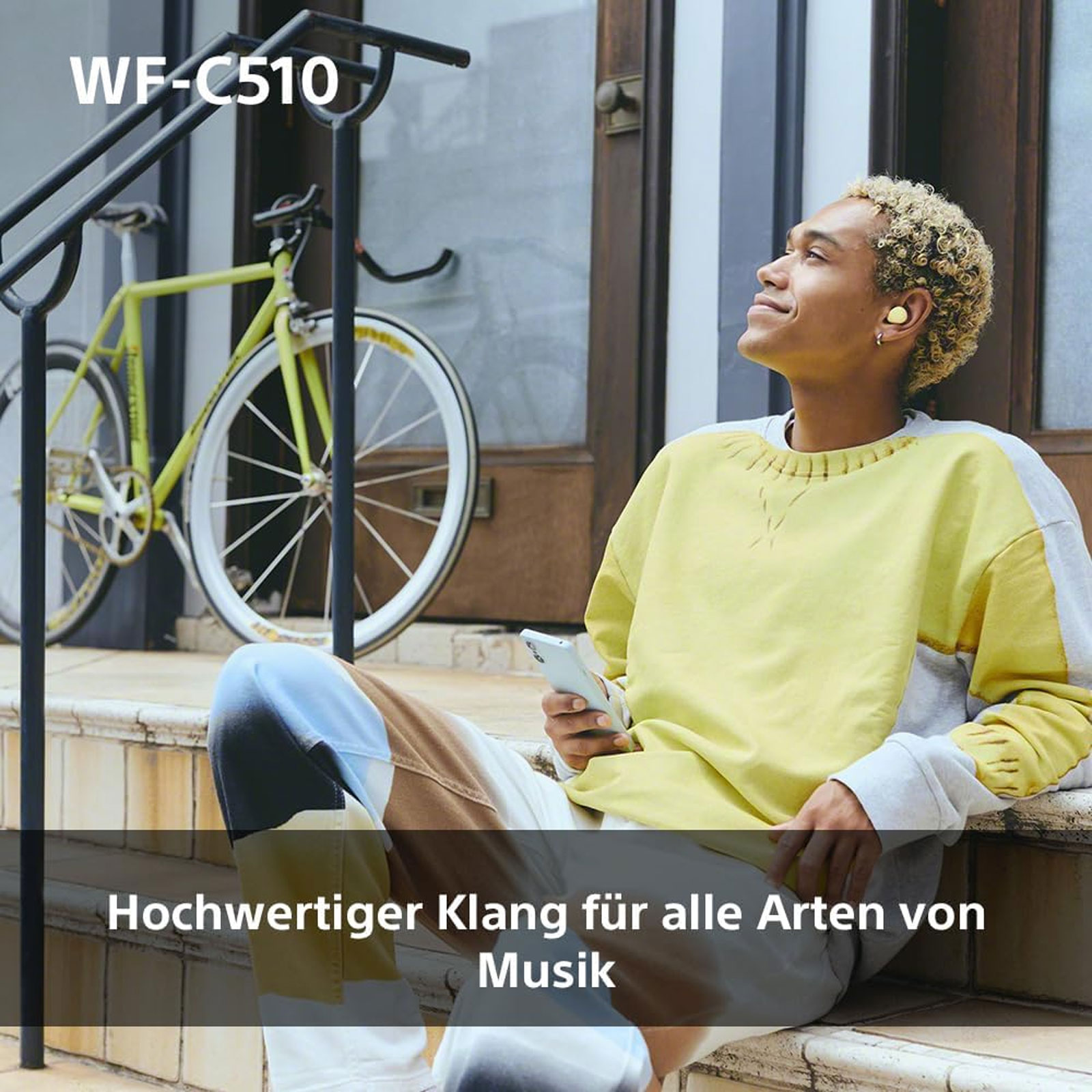 Sony WF-C 510  In-Ear Kopfhörer, Schwarz