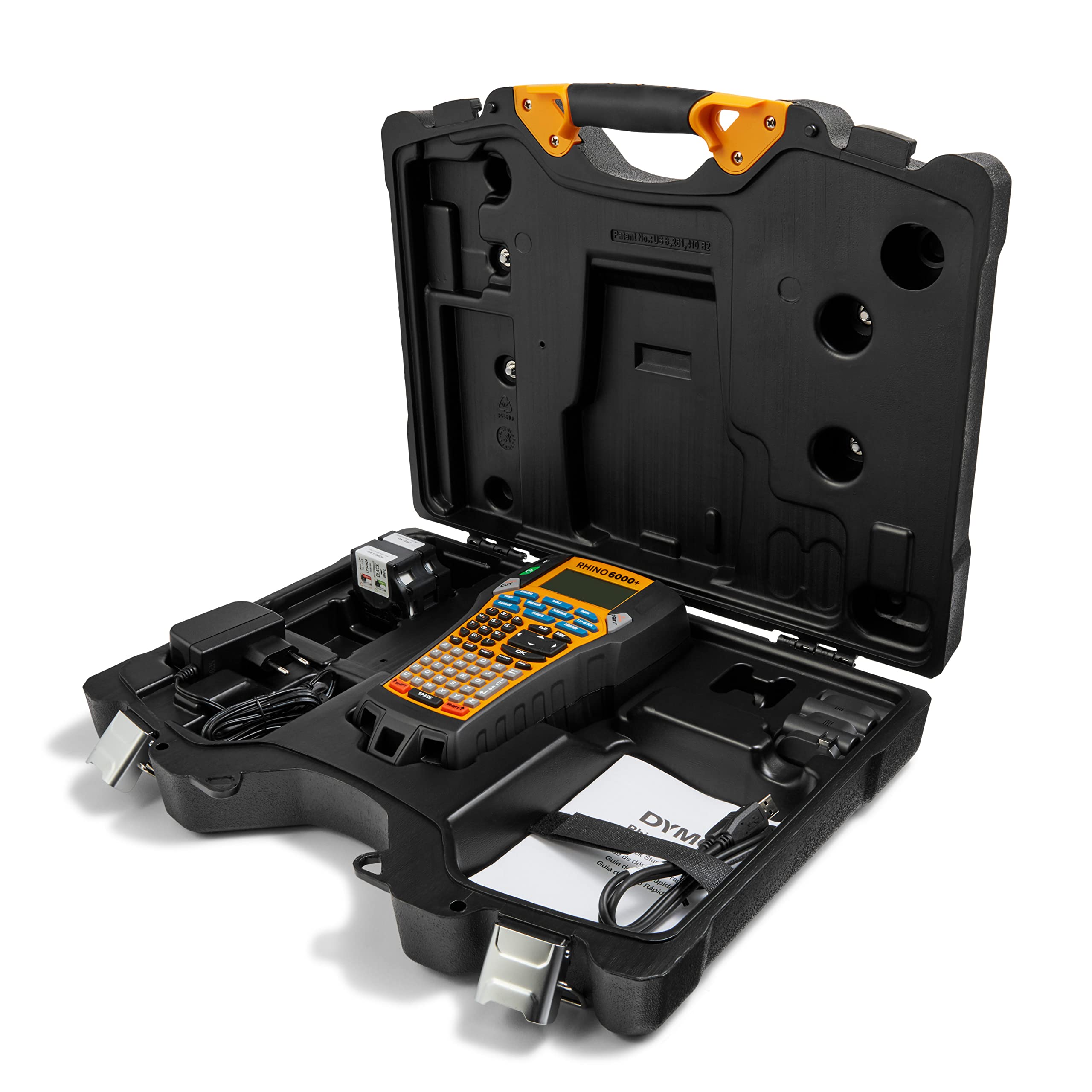 Dymo Rhino 6000+ im stabilen Hartschalenkoffer Etikettendrucker