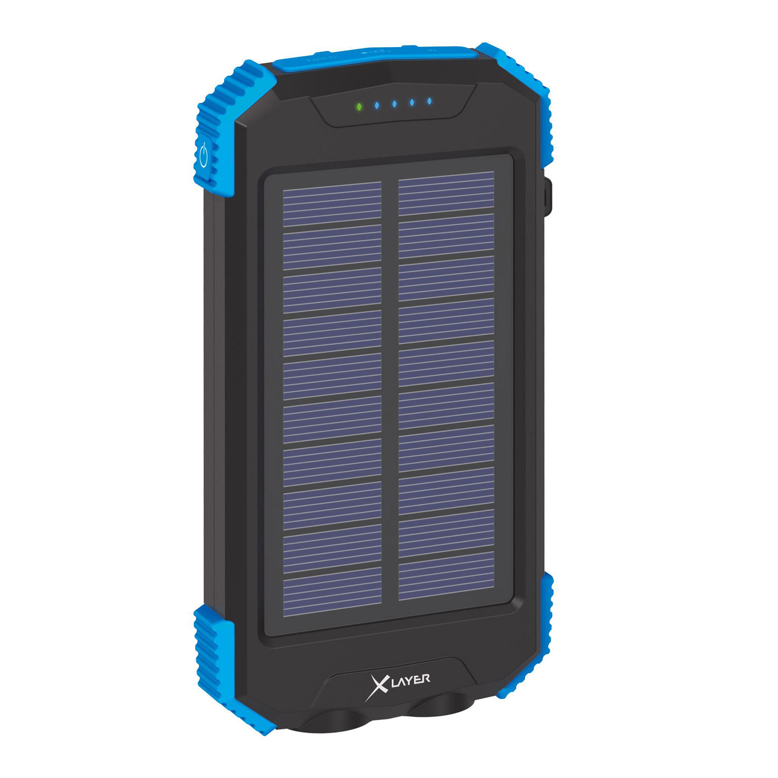 XLayer Powerbank Plus Solar Wireless 10000mAh