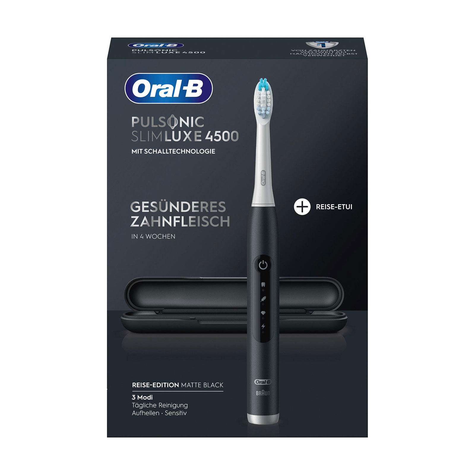 Oral-B Pulsonic Slim Luxe 4500 schwarz Zahnbürste Oral-B Pulsonic Slim Luxe 4500 schwarz Zahnbürste