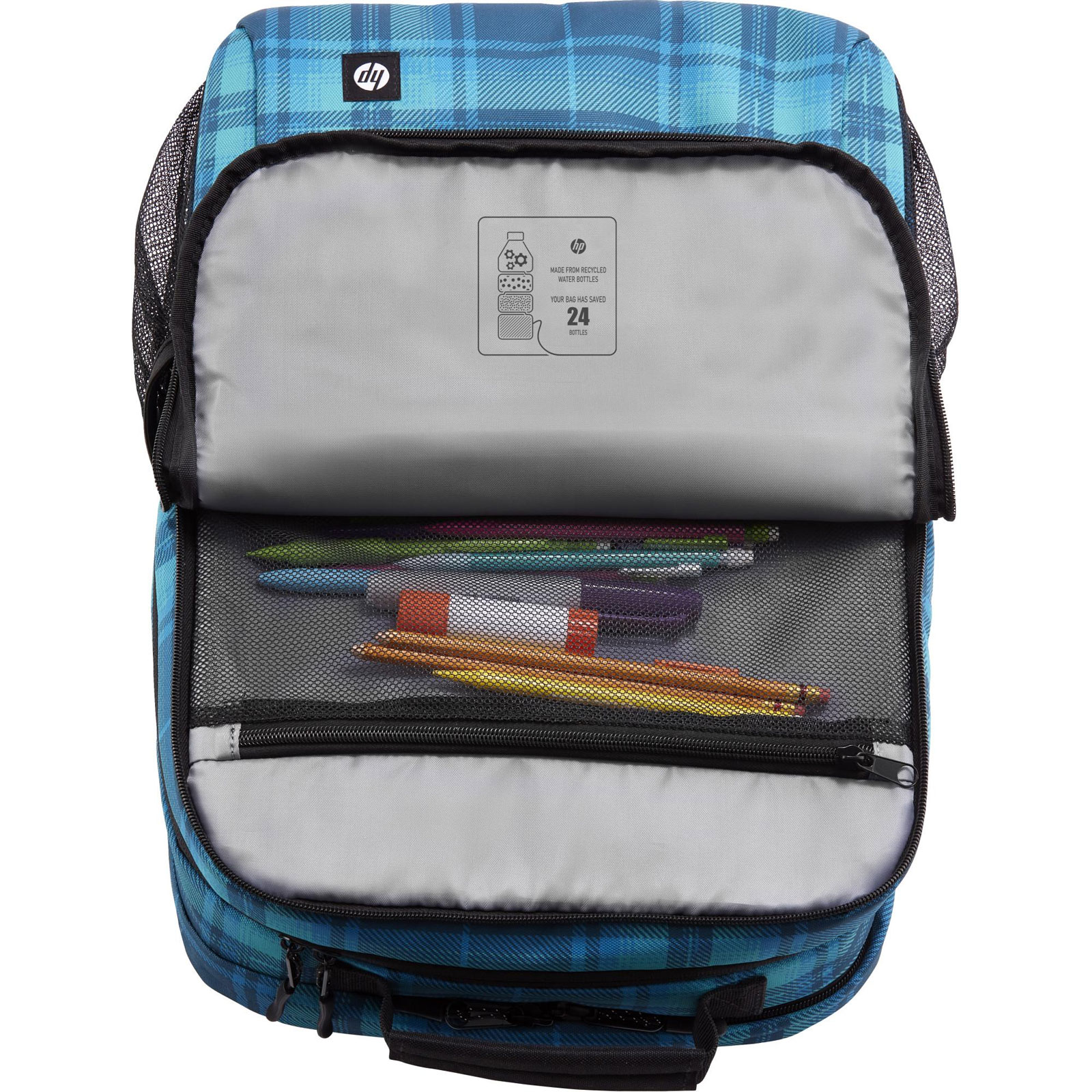 HP Campus XL Rucksack, Tartan Plaid (16,1 Zoll, Regenschutz, 7J594AA)