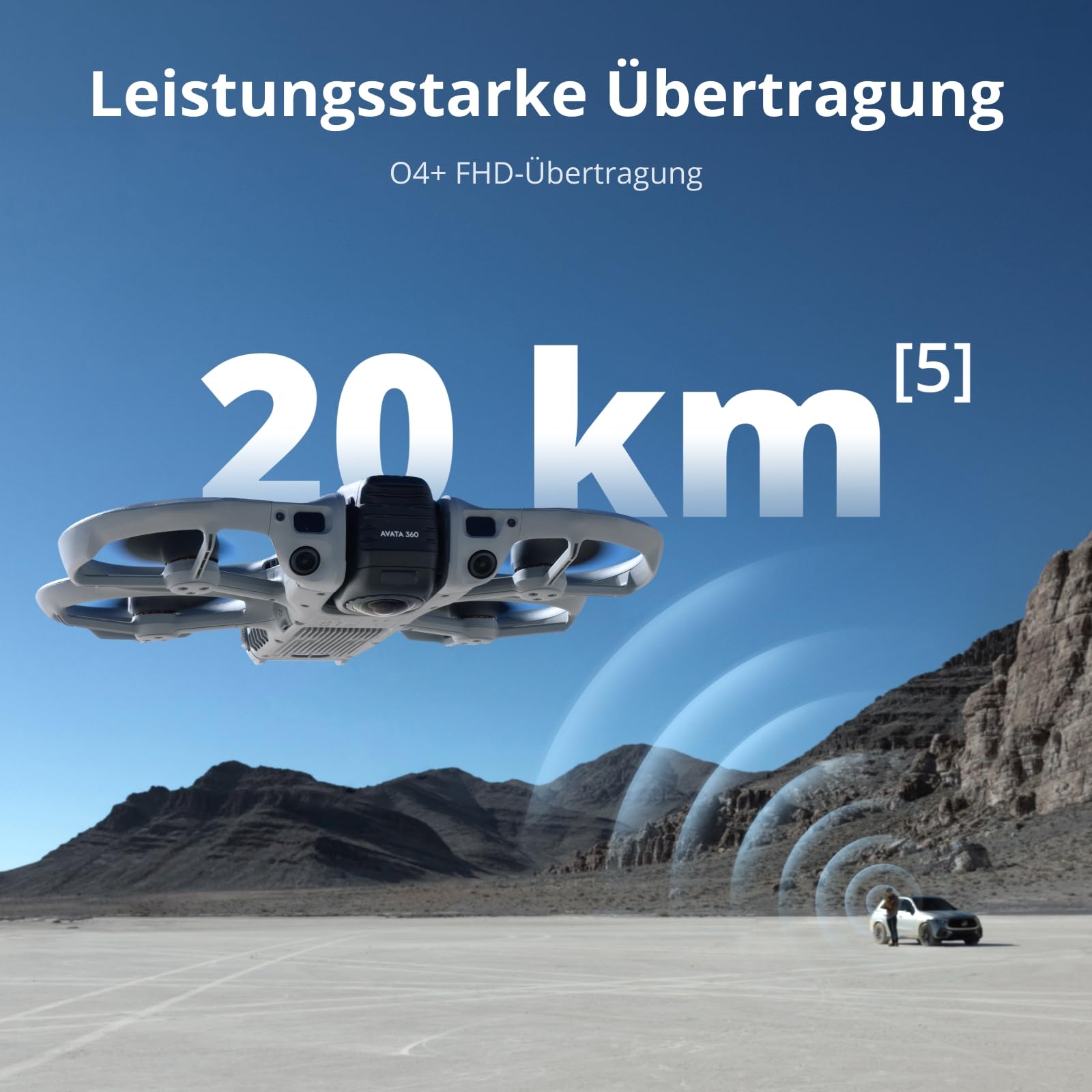 dji Avata 360 (dji RC 2) Drohne mit Kamera