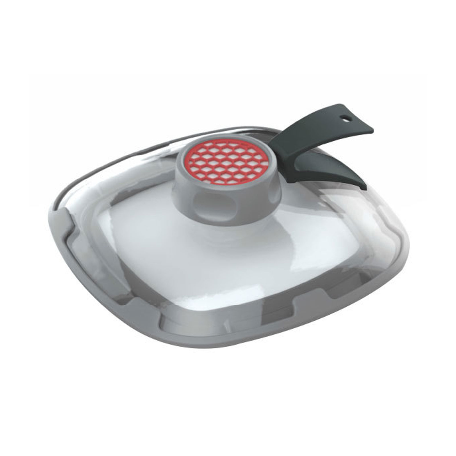 Woll Clean Lid FC228A Deckel viereckig Glas 24 - 28 cm