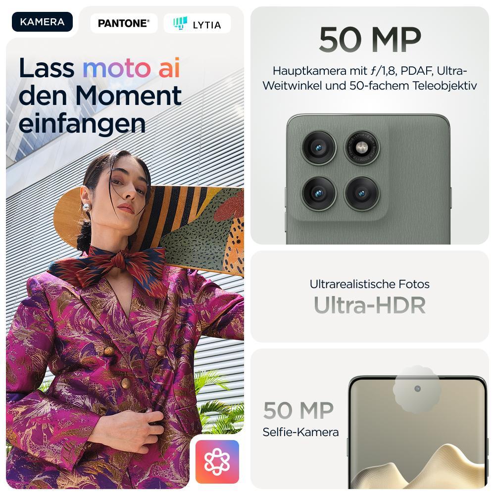 Motorola edge 60 Pro 8GB + 256GB PANTONE Shadow Smartphone