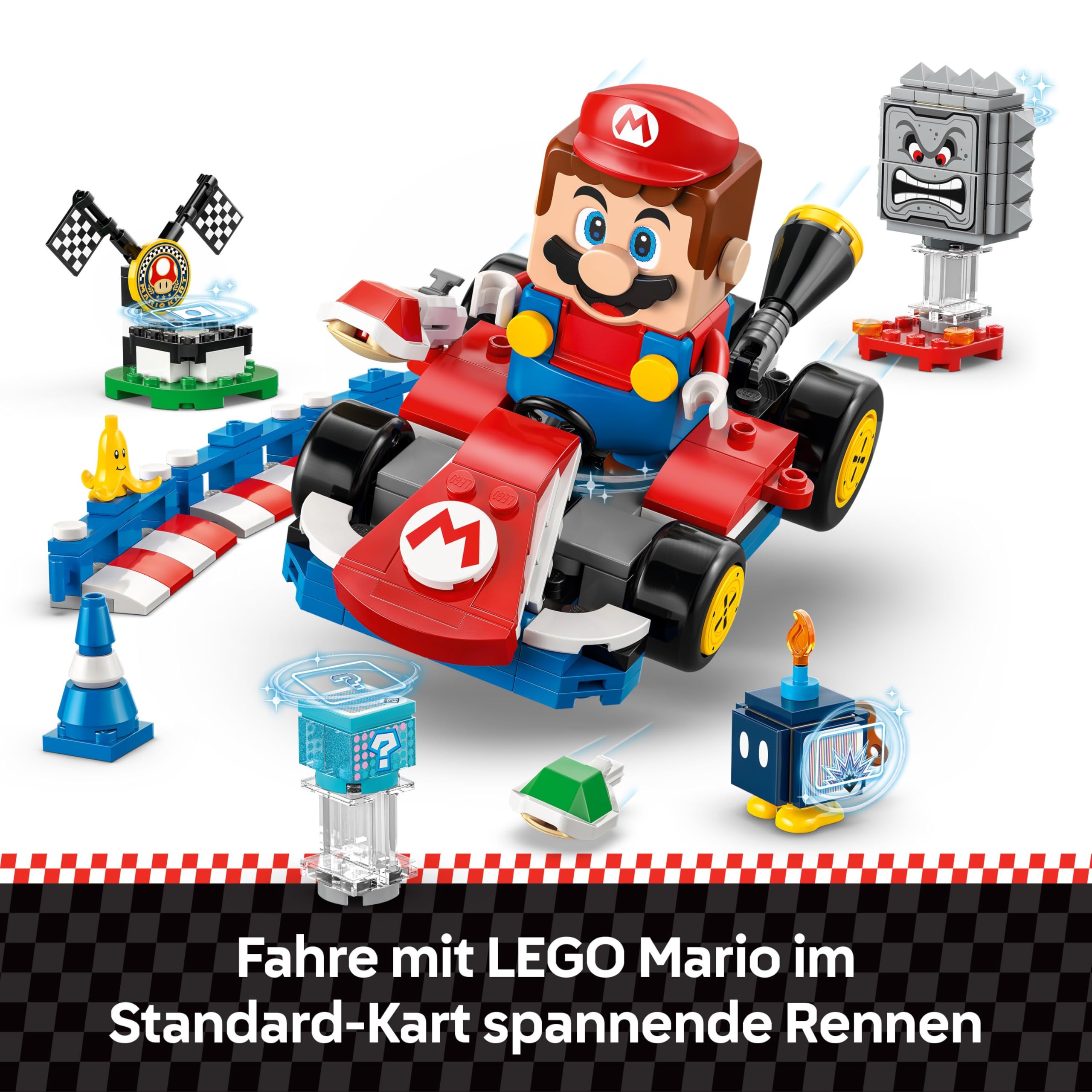 LEGO Mario Kart - Interaktiver Mario & Standard-Kart 72043