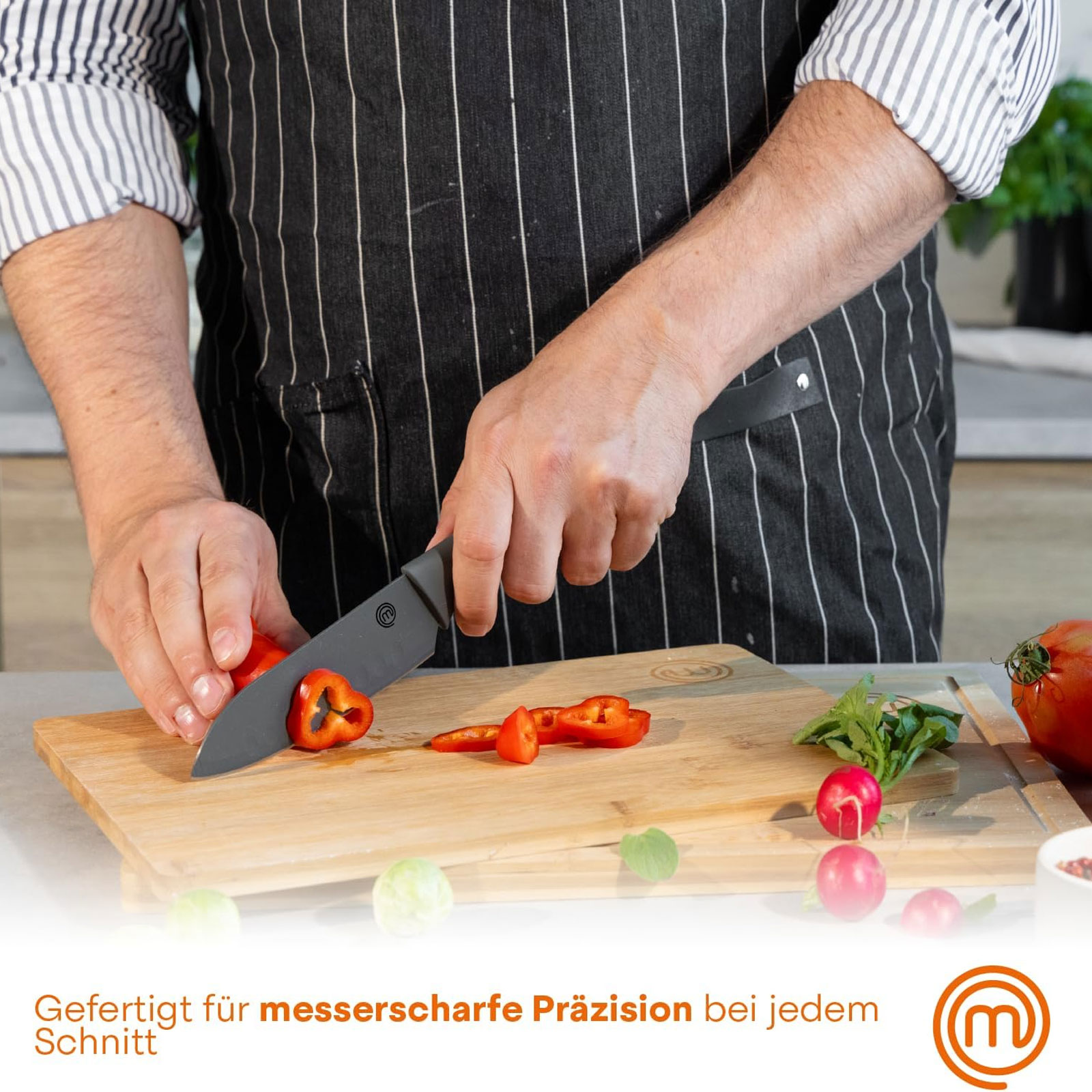 MasterChef 3-teiliges Küchenmesser Set