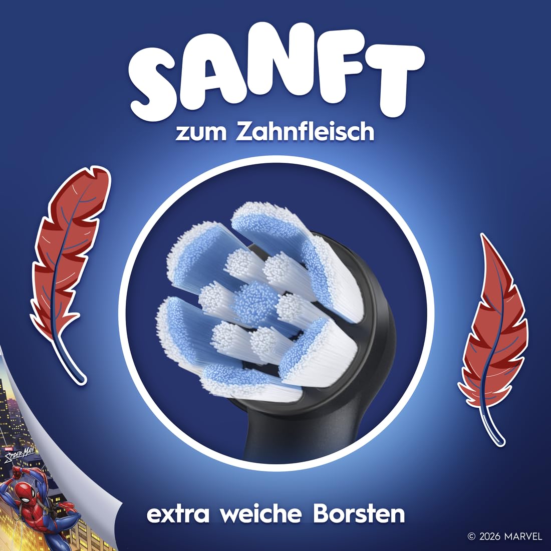 Oral-B iO Kids 6+ Marvel Spiderman Aufsteckbürsten