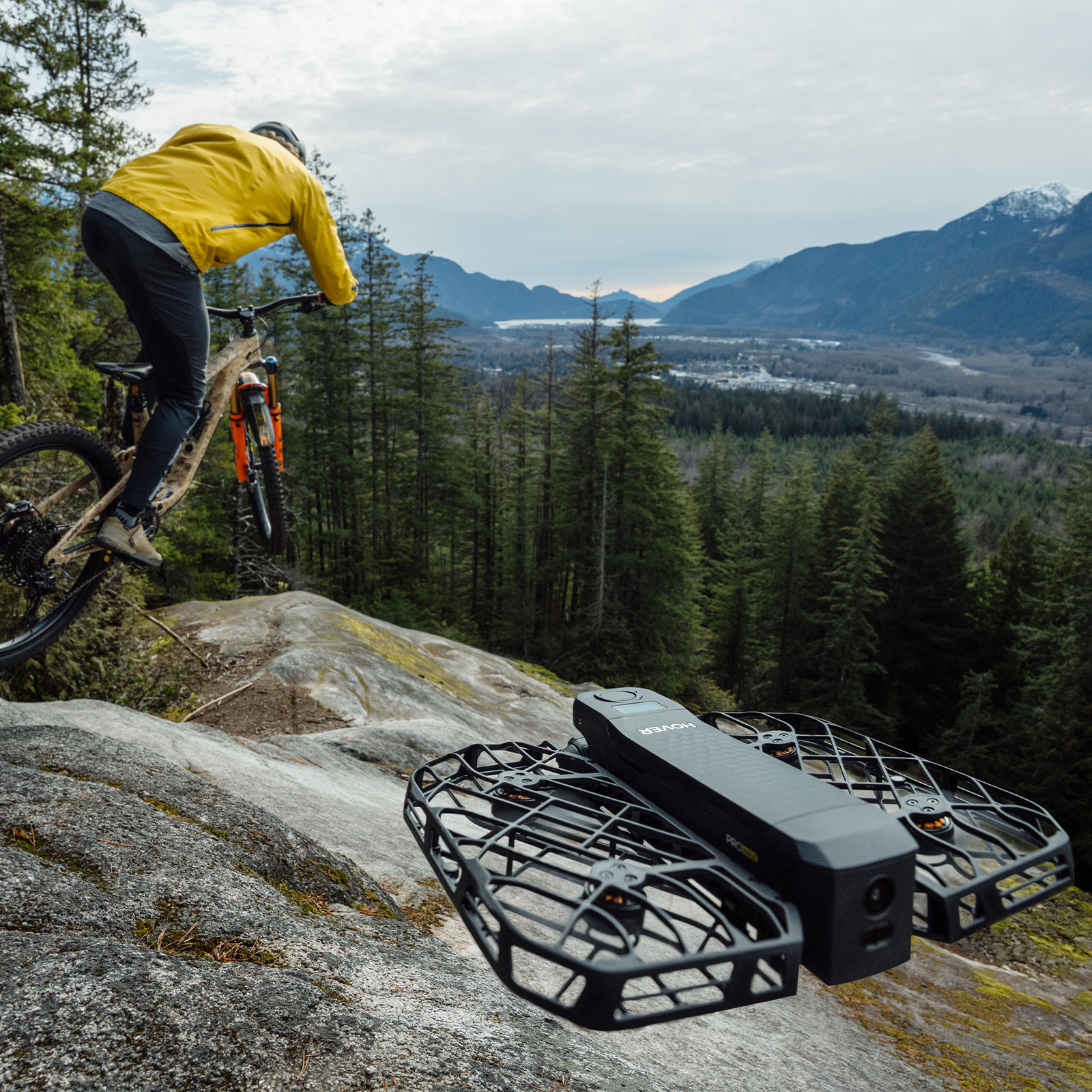 HoverAir X1 PRO Ultimate Cycling Kit Drohne mit Kamera