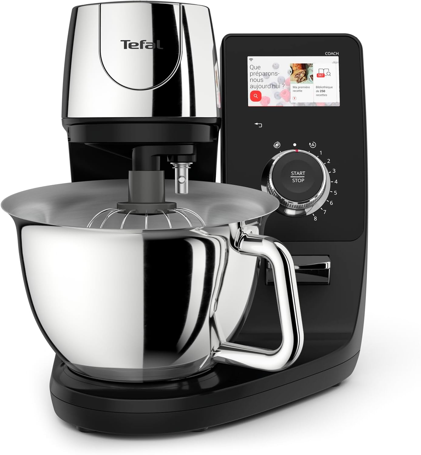 Tefal QB950D iCOACH Küchenmaschine TOUCH WIFI Küchengerät 5,5 Liter Schüssel Tefal QB950D iCOACH Küchenmaschine TOUCH WIFI Küchengerät 5,5 Liter Schüssel