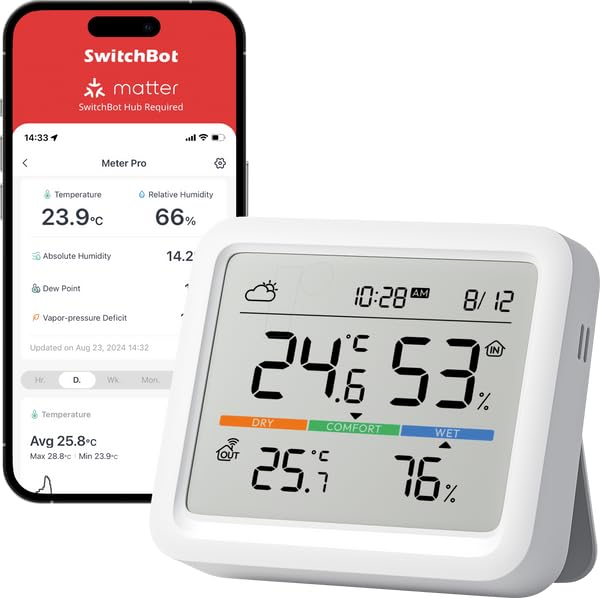 SwitchBot Meter Pro Wetterstation Thermometer Hygrometer