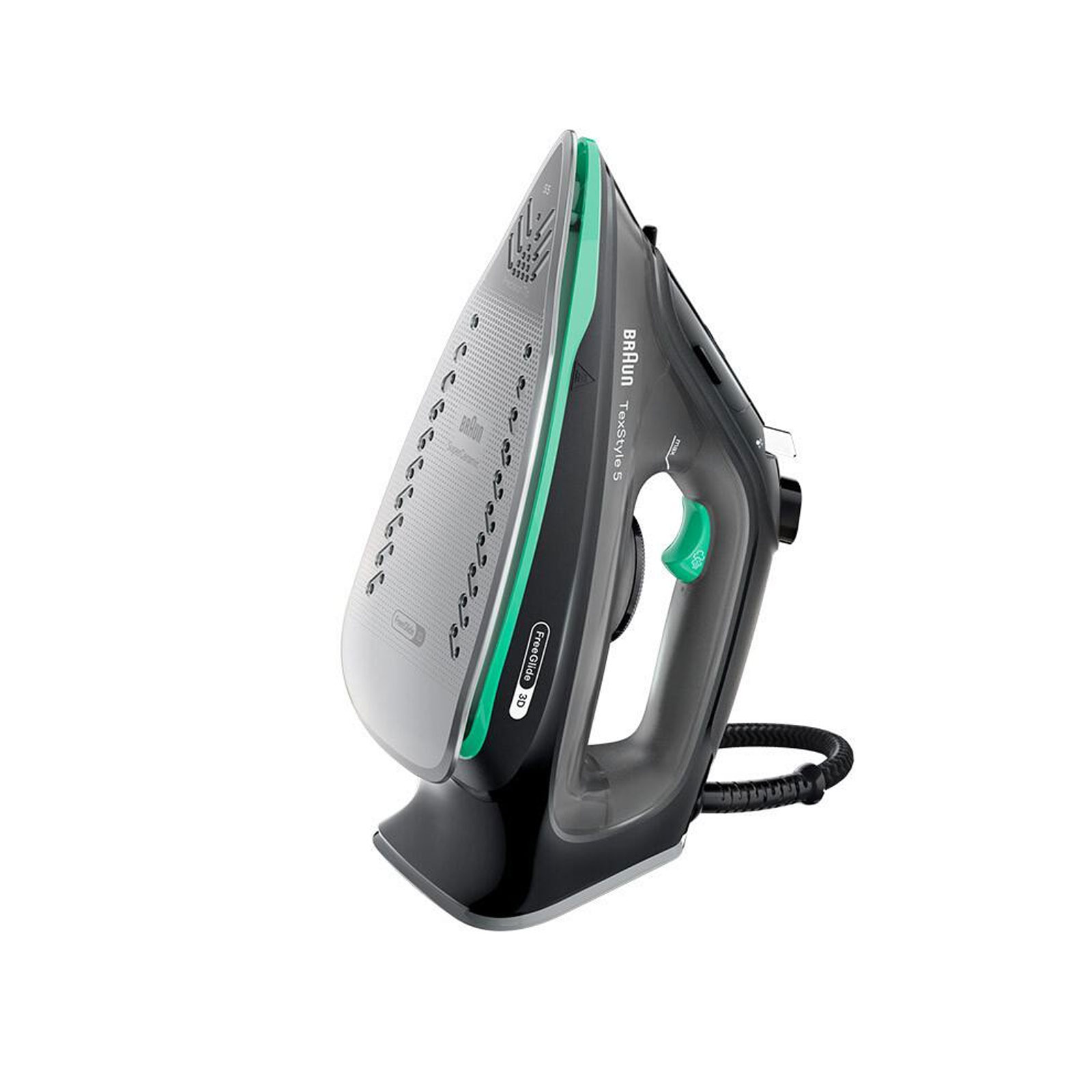 Braun SI 5277 GR TexStyle 5 FreeGlide 3D Vertikaldampf