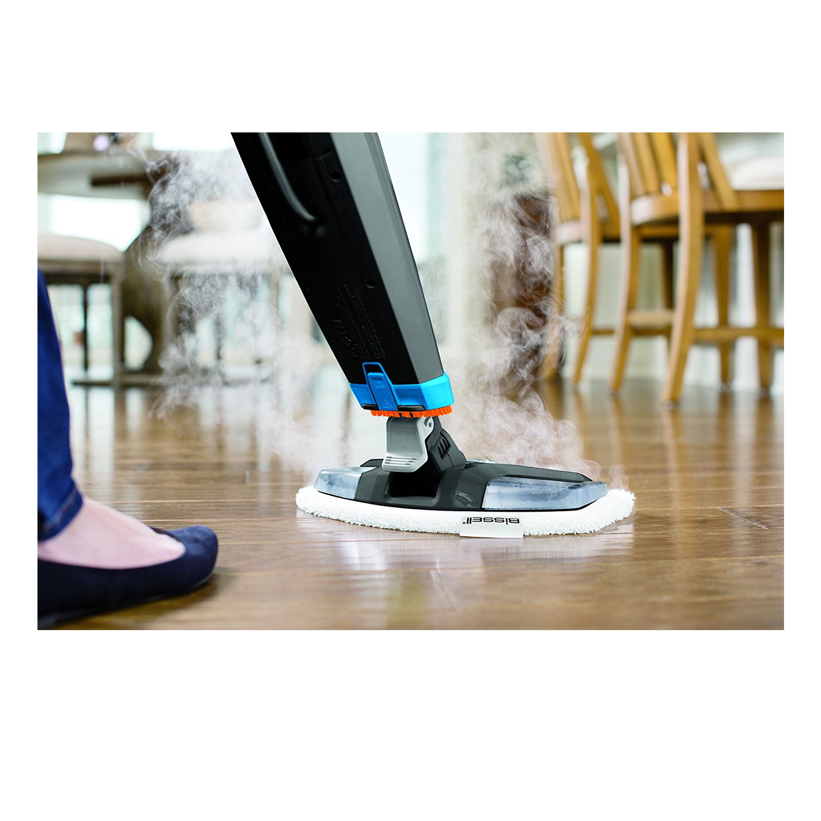 BISSELL Vac & Steam Titanium 2 in 1 Handstaubsauger und Dampfwischer / Dampfreiniger