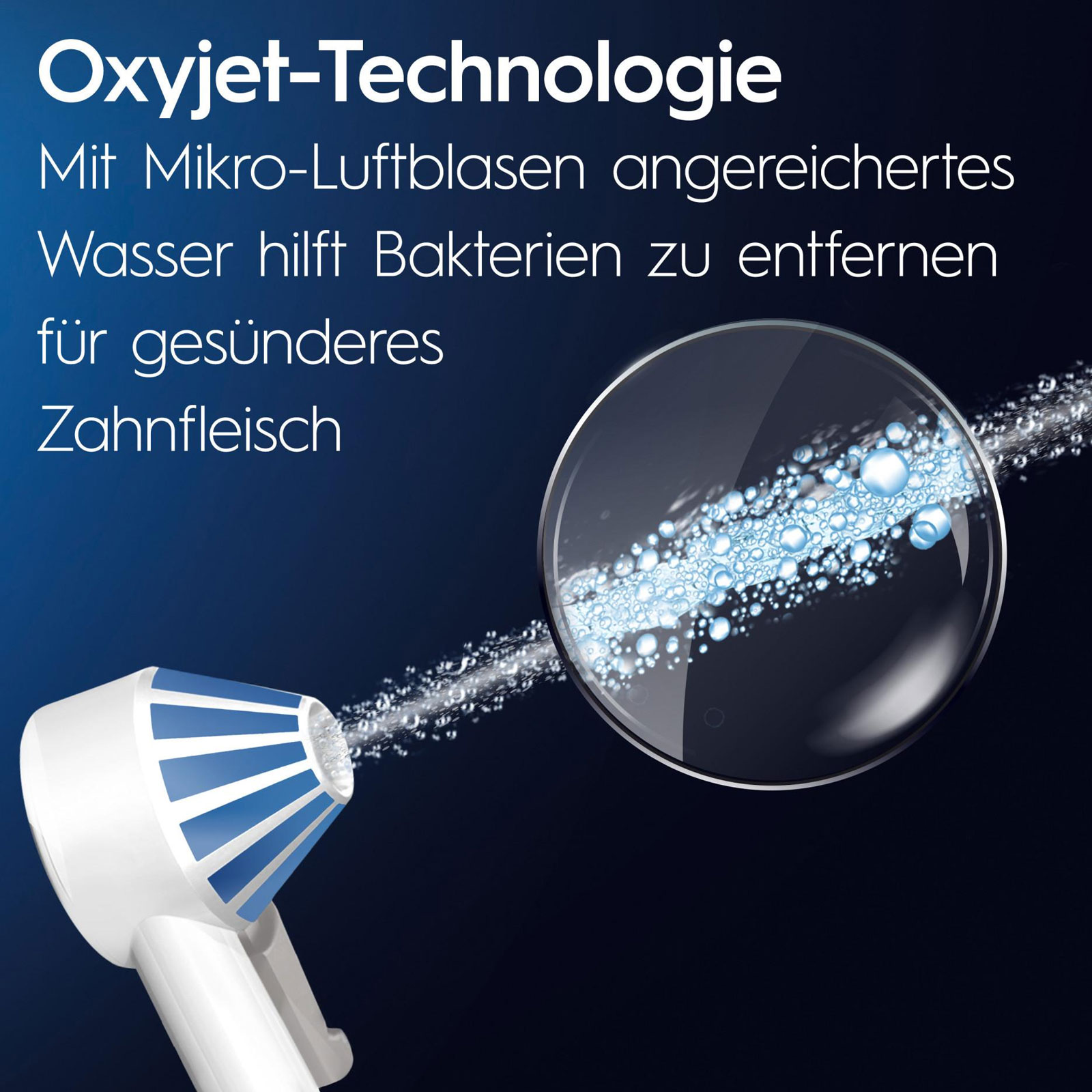 Oral-B Zahnpflegesystem Oral Health Center Oxyjet + iO4