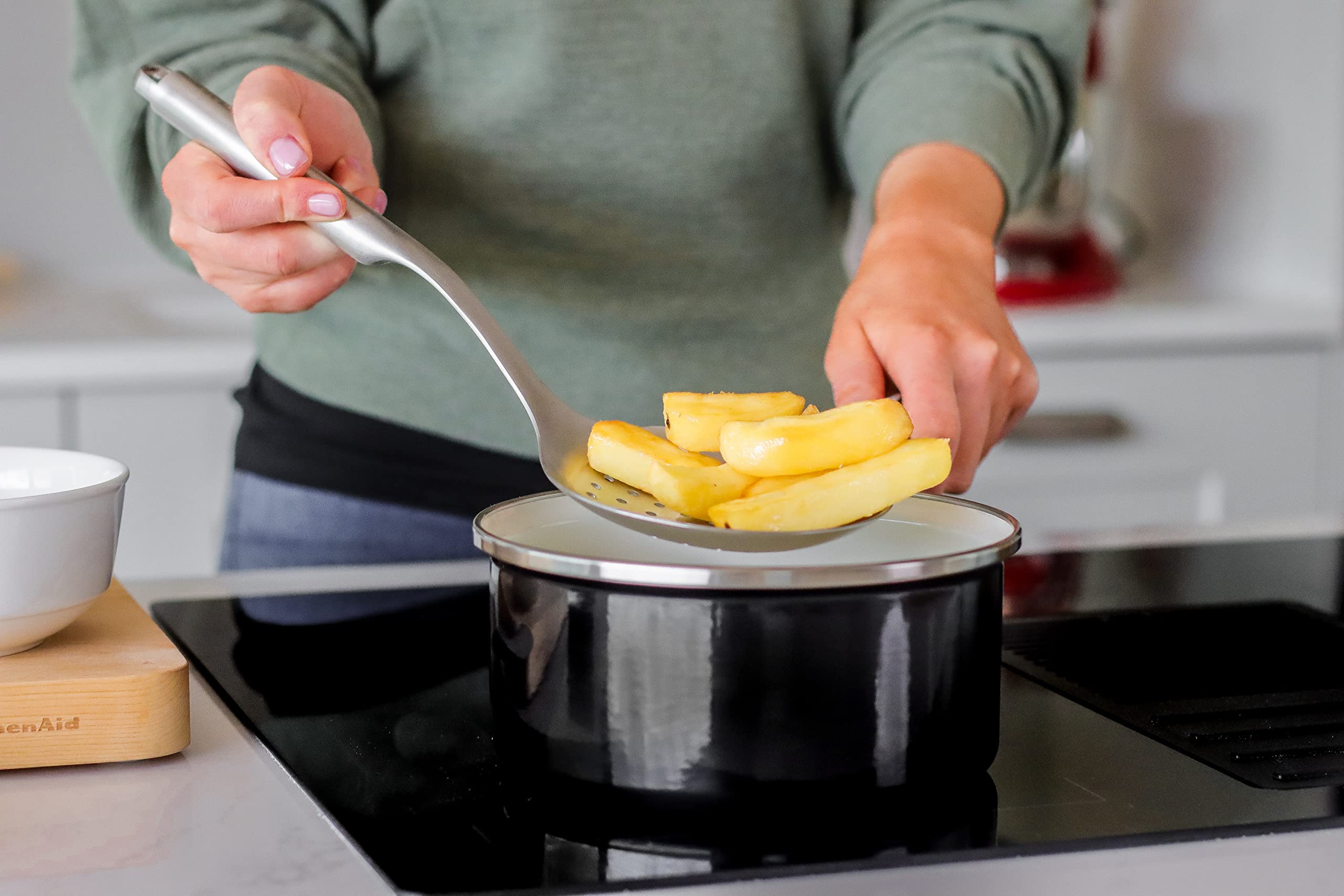 KitchenAid Premium Edelstahl-Schaumlöffel