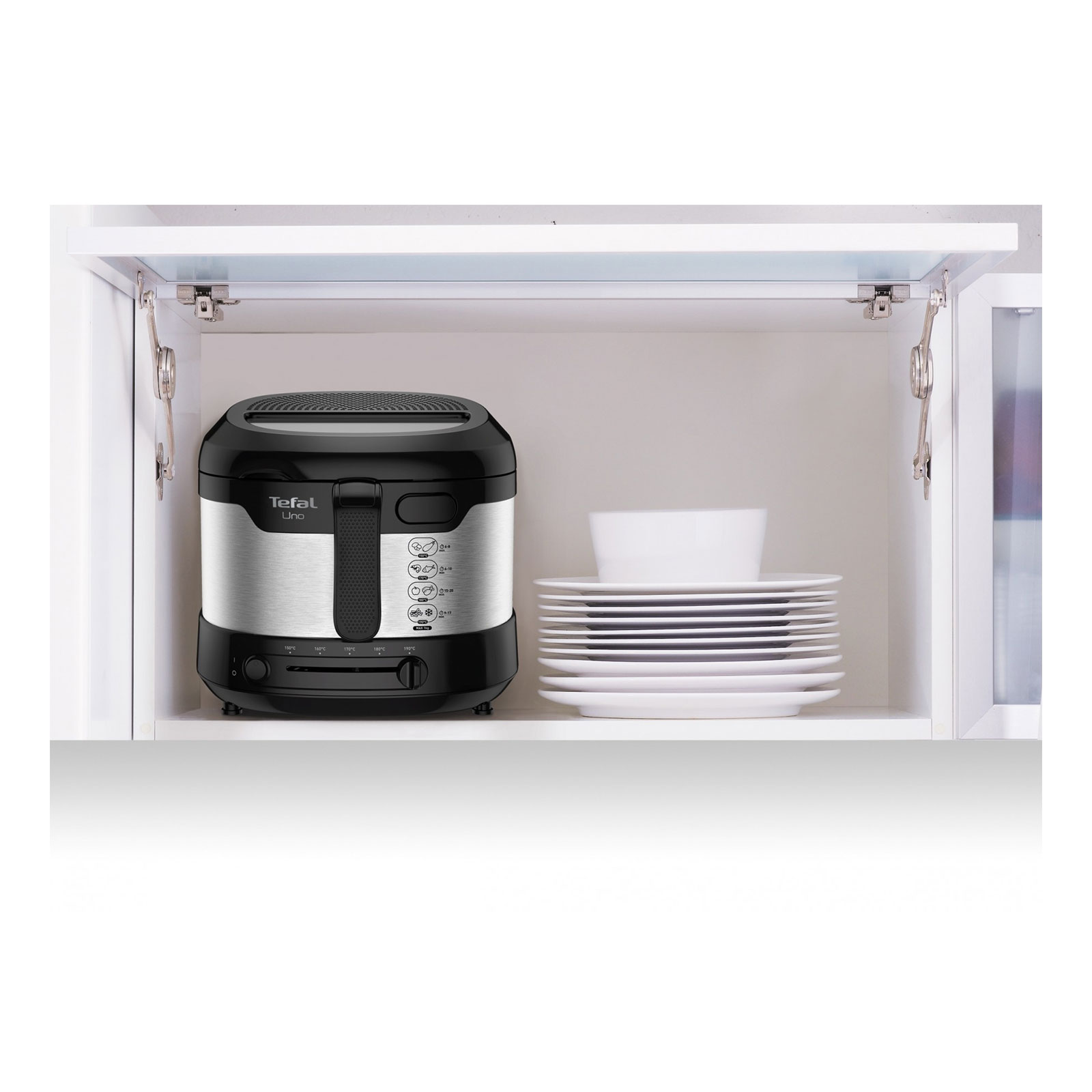 TEFAL FF 215D Uno M Fritteuse Edelstahl