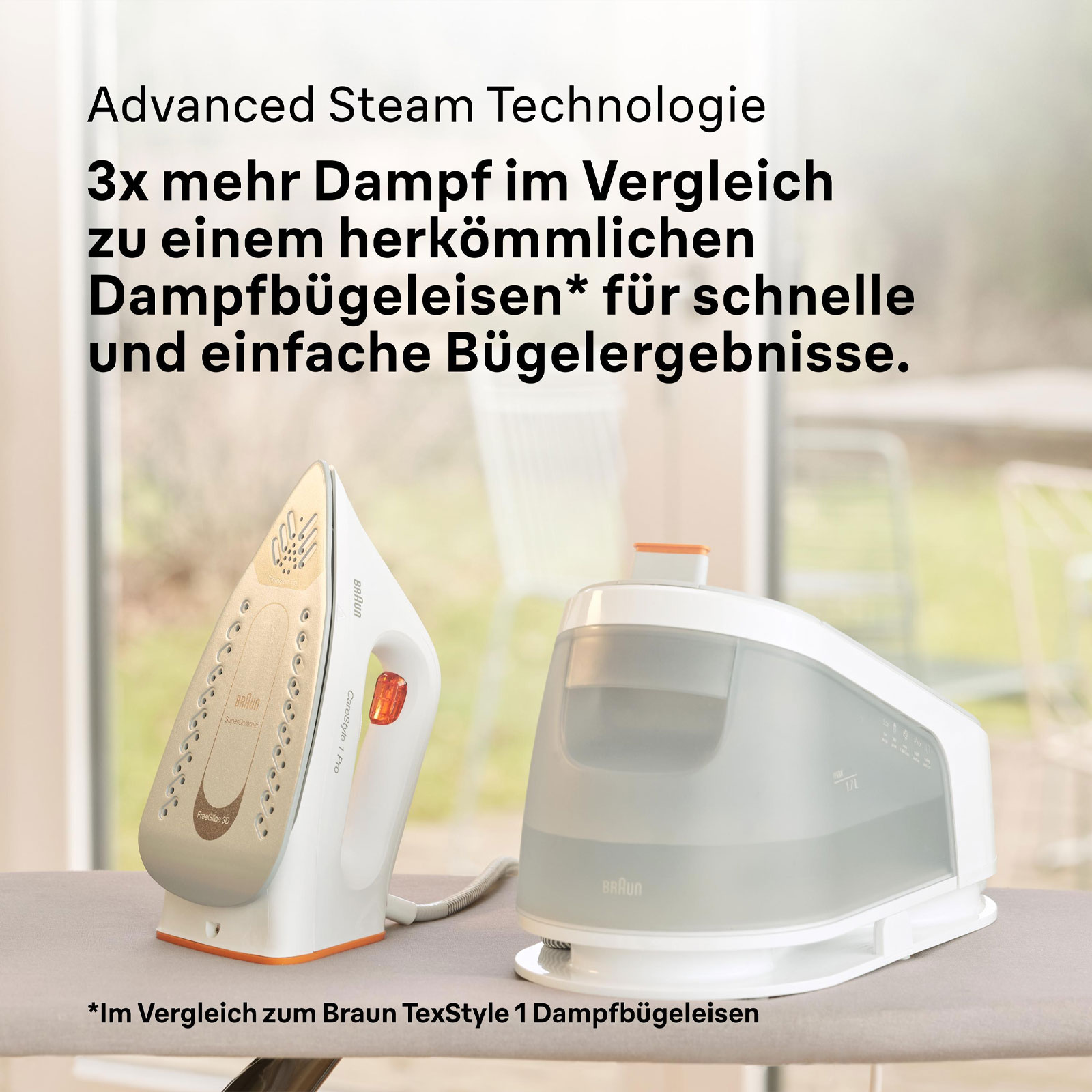 Braun IS 1511 WH CareStyle 1 Pro Dampfbügelstation