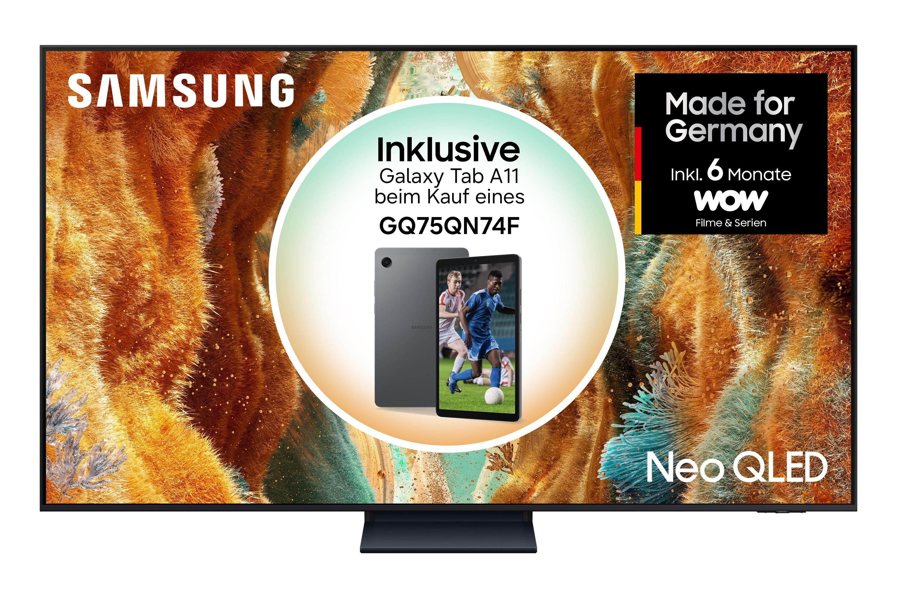 Samsung GQ75QN74FATXZG Neo QLED QN74F 4K Vision AI Smart TV