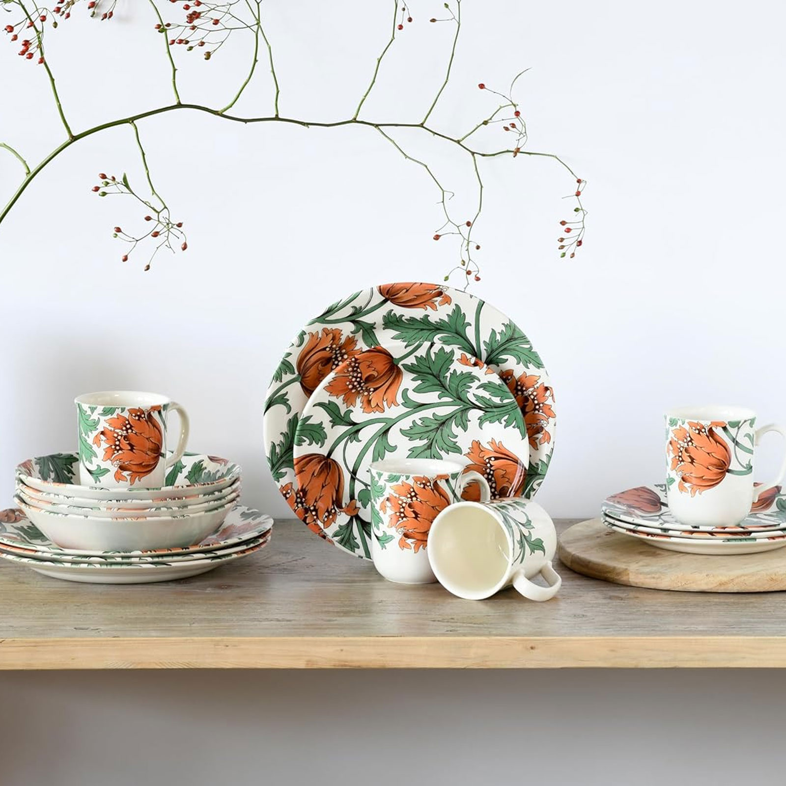 CreaTable Florentina 16887 Kombiservice, 16-teilig