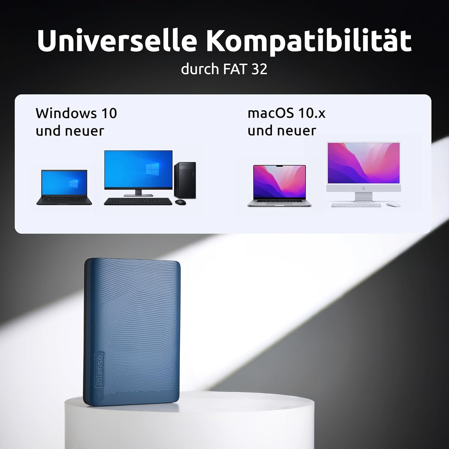 Intenso Memory Safe 2 TB Tragbare Externe Festplatte