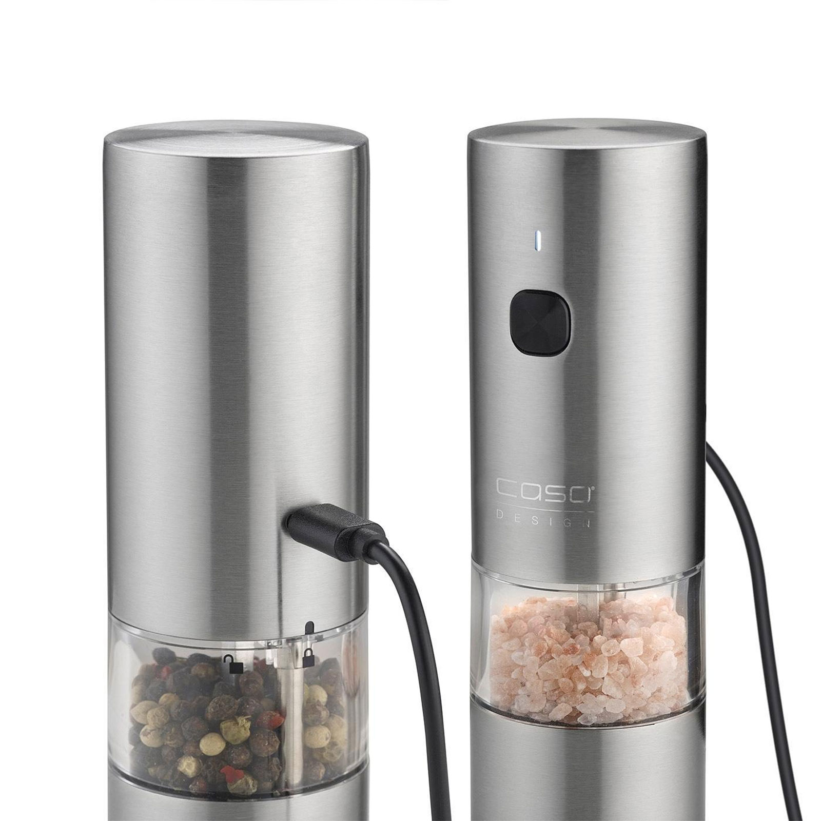 Caso SpiceDuo elektrische Salz & Pfeffermühle