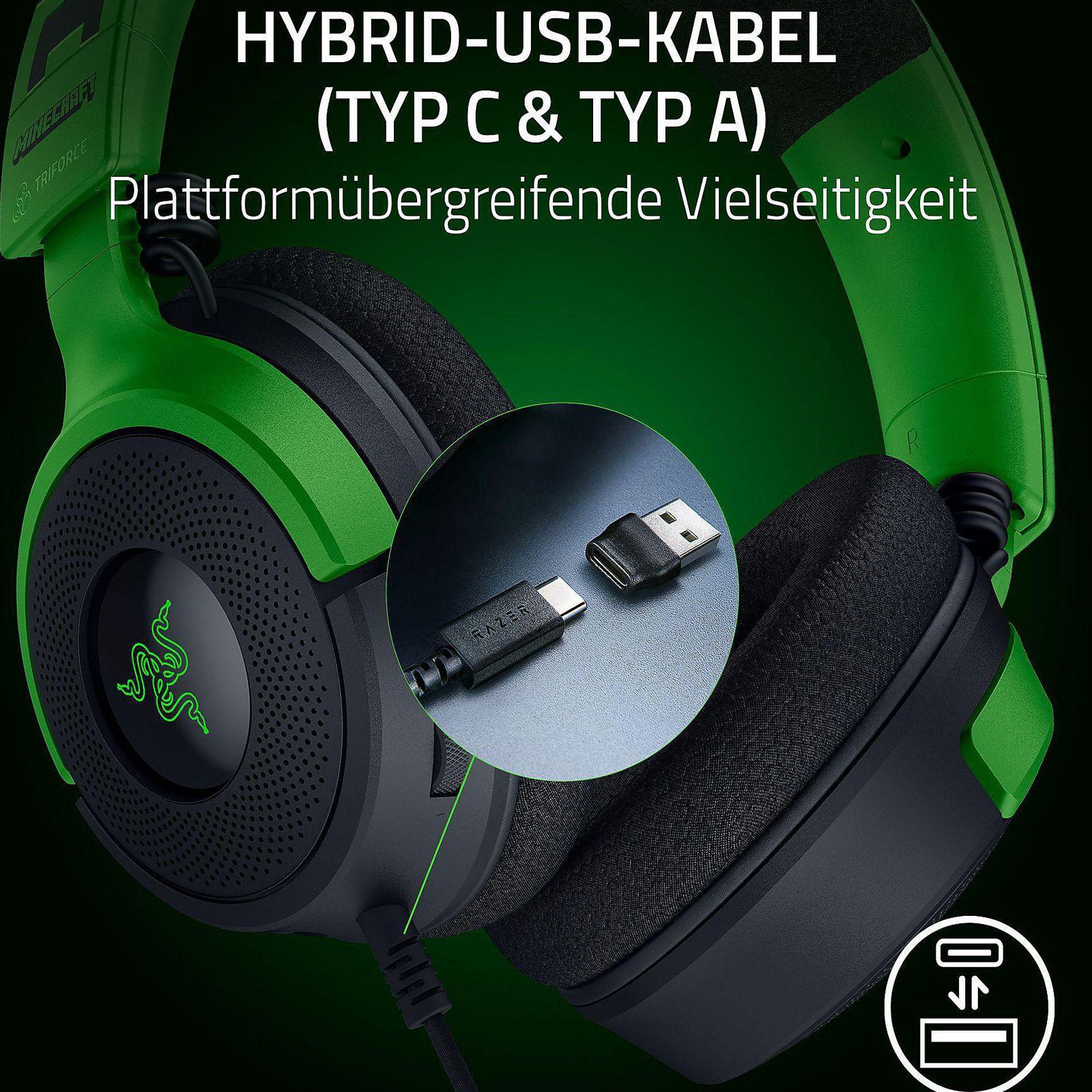 RAZ Kraken V4 X - Minecraft Ed