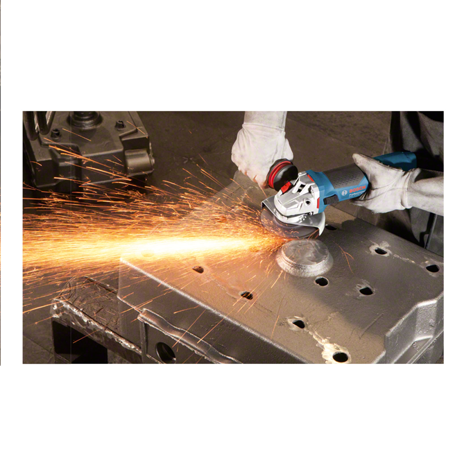 Bosch Professional GWS 17-125 CIE Koffer Elektrischer Winkelschleifer