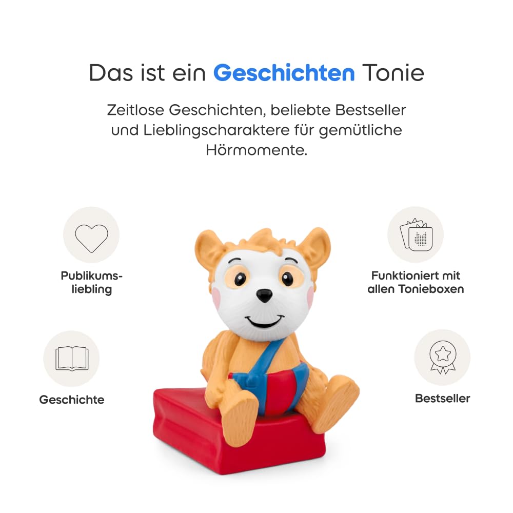 tonies Hörfigur für Toniebox, Bobo Siebenschläfer – Bobo auf großer Reise...
