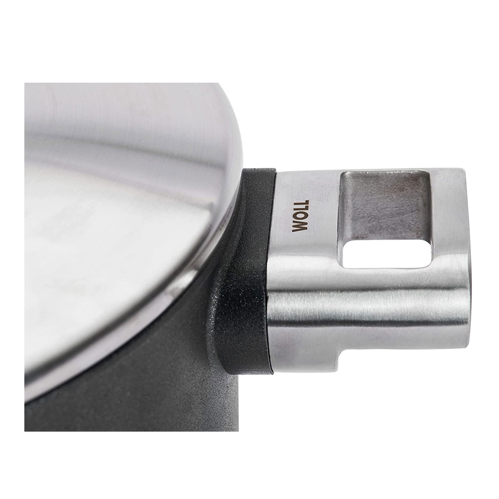Woll logicPro Gusstöpfe mit Deckel, verschiedene Größen Varianten Edelstahlgriff + Edelstahldeckel, Größe Ø 20 cm