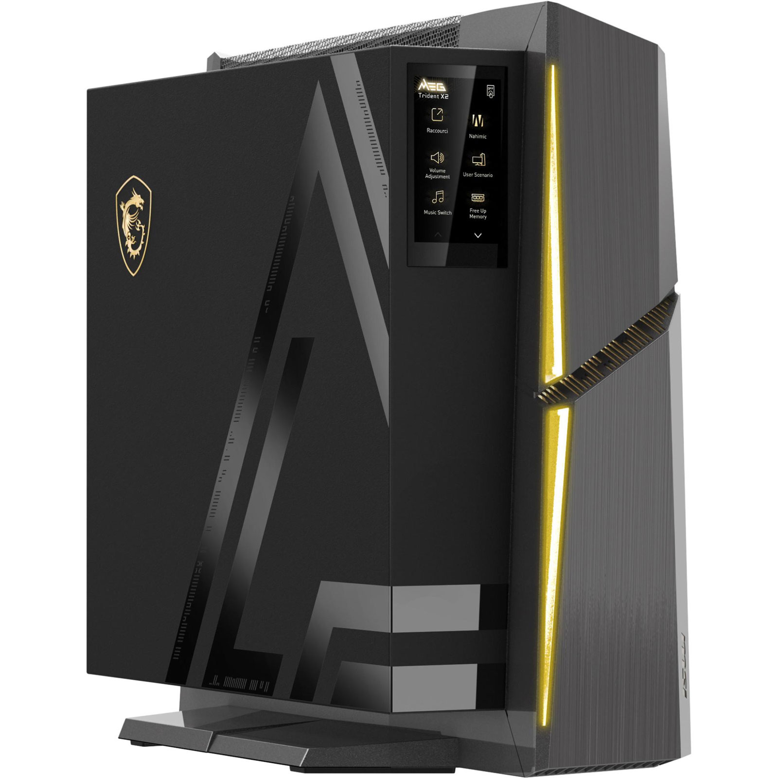 MSI Gaming-PC MEG TRIDENT X2 14NUI9-275DE, Schwarz, Intel Core i9-14900KF, 64 GB, 2 TB M.2 SSD, RTX 4090 24GB