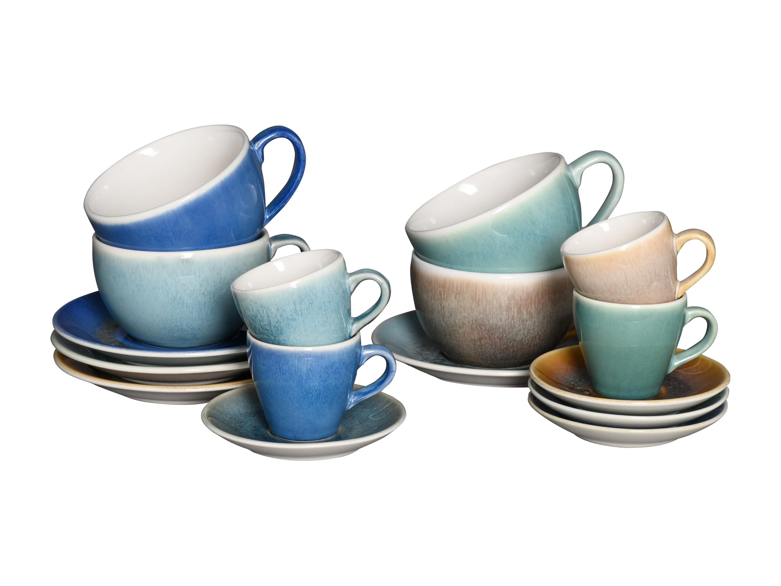 Creatable, 24336, Serie Caldera, 16-teiliges Geschirrset für 4 Personen