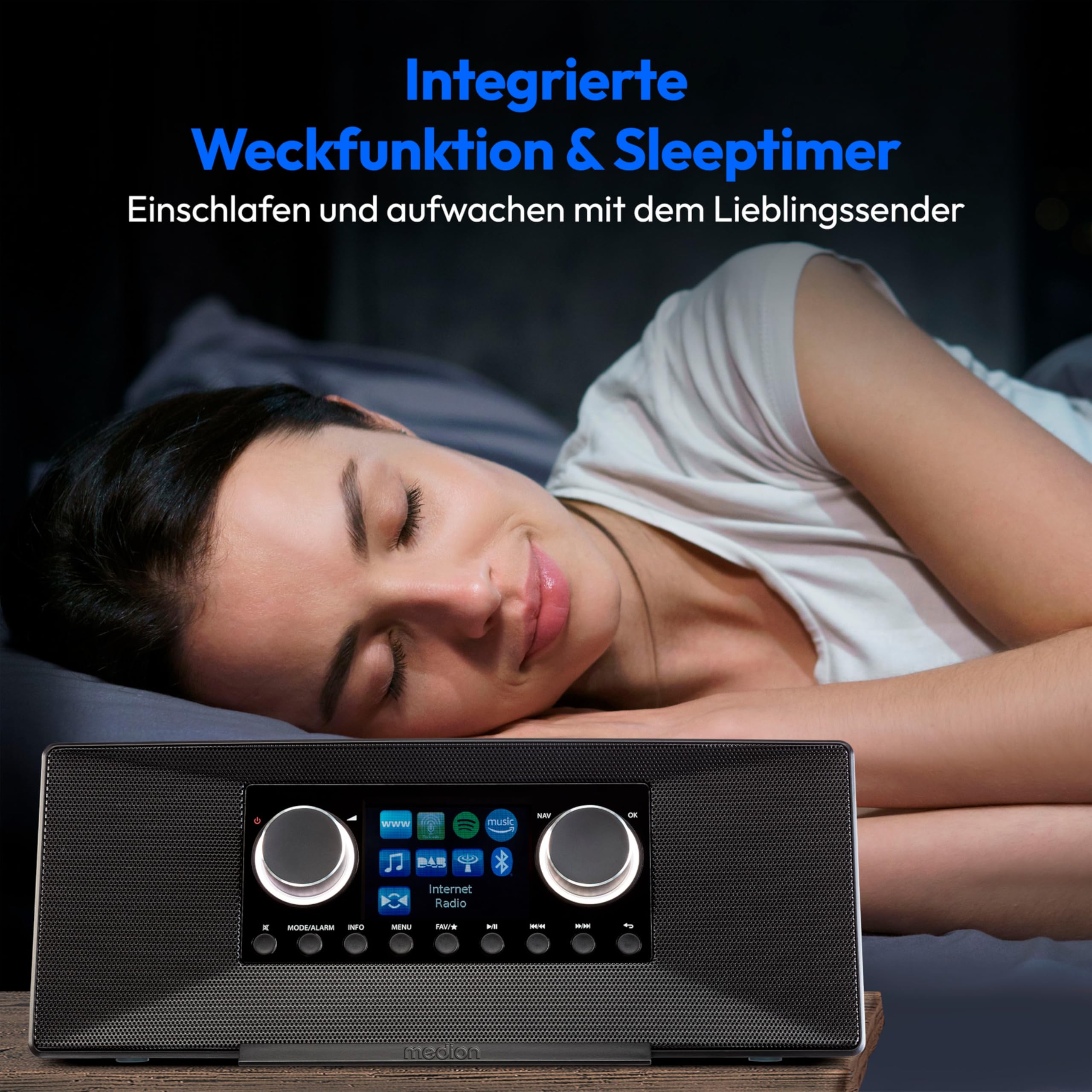 MEDION P85333 Internetradio mit DAB+