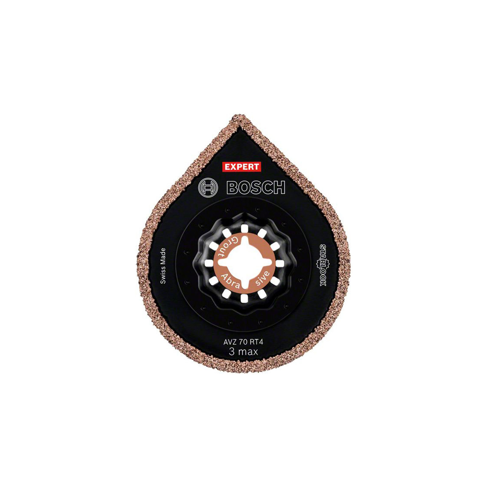 Bosch Professional Expert 3 max AVZ 70 RT4 Platte, 70 mm, 10 Stueck Bosch Professional Expert 3 max AVZ 70 RT4 Platte, 70 mm, 10 Stueck