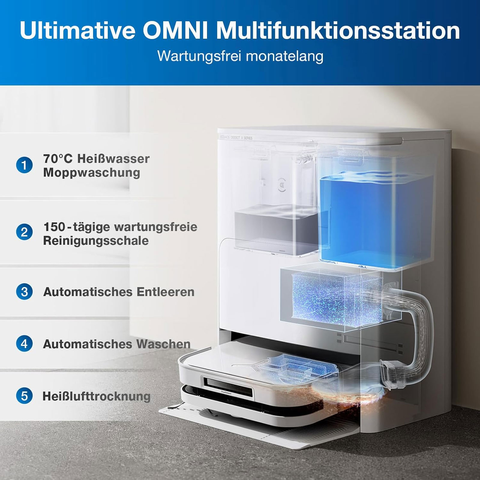 ECOVACS DEEBOT X5 OMNI ECOVACS DEEBOT X5 OMNI