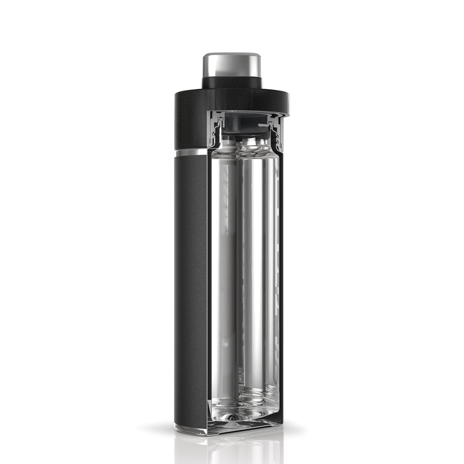 Ninja DW2401EUUKBK Thirsti 700ml Travel Bottle Black Trinkflasche 700 ml