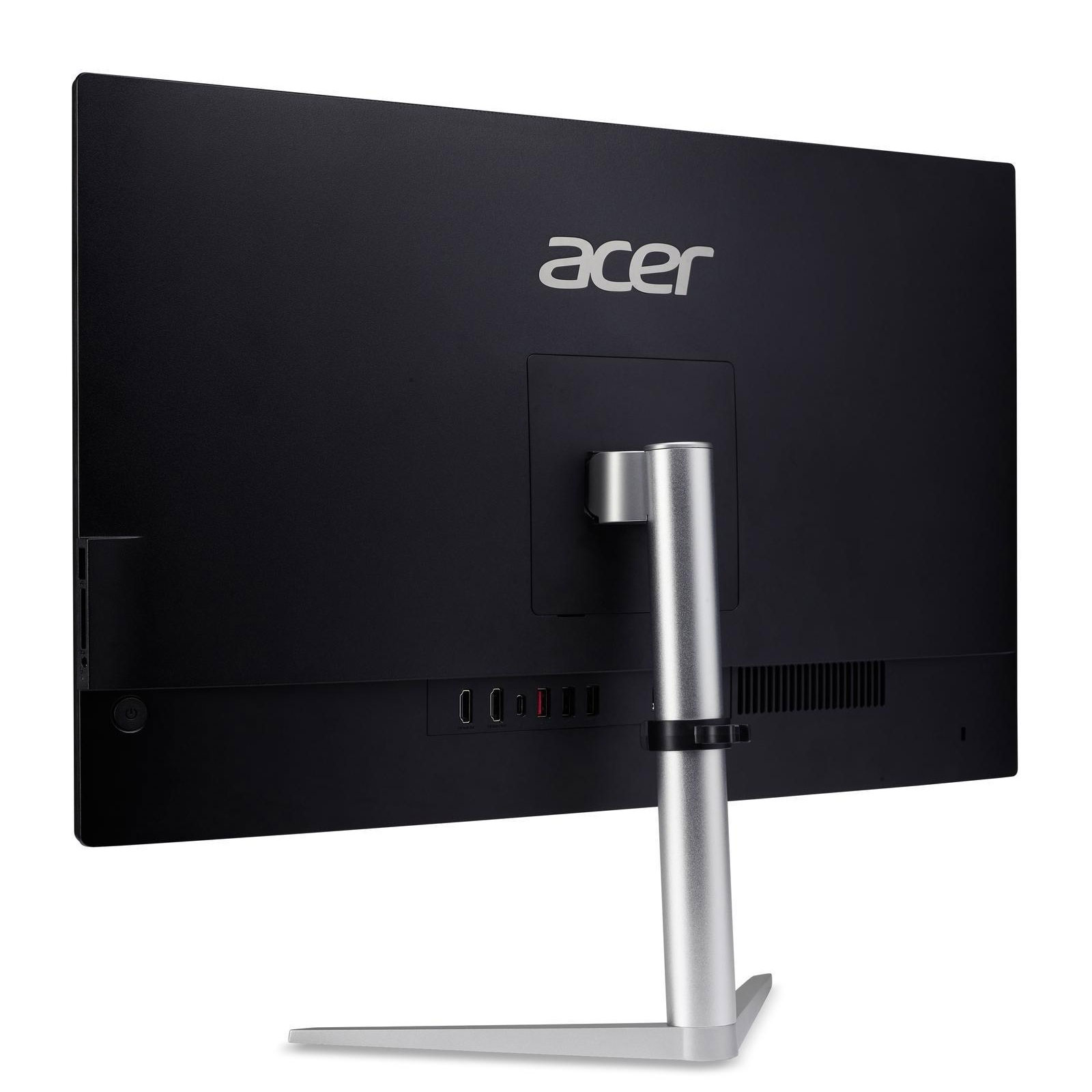 ACER All-in-One PC Aspire (C24-1300), Silber, 23,8 Zoll, Full HD, AMD Ryzen 5 7500, 16 GB, 512 GB M.2 SSD