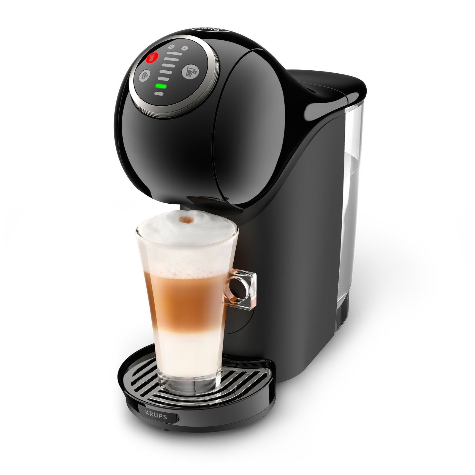 Krups KP3408 Dolce Gusto Kapselmaschine + Nestle Starbucks Caramel Macciato by Nescafe Dolce Gusto + Nescafe Dolce Gusto Flat White + Nescafe Dolce Gusto Dallmayr Crema d Oro