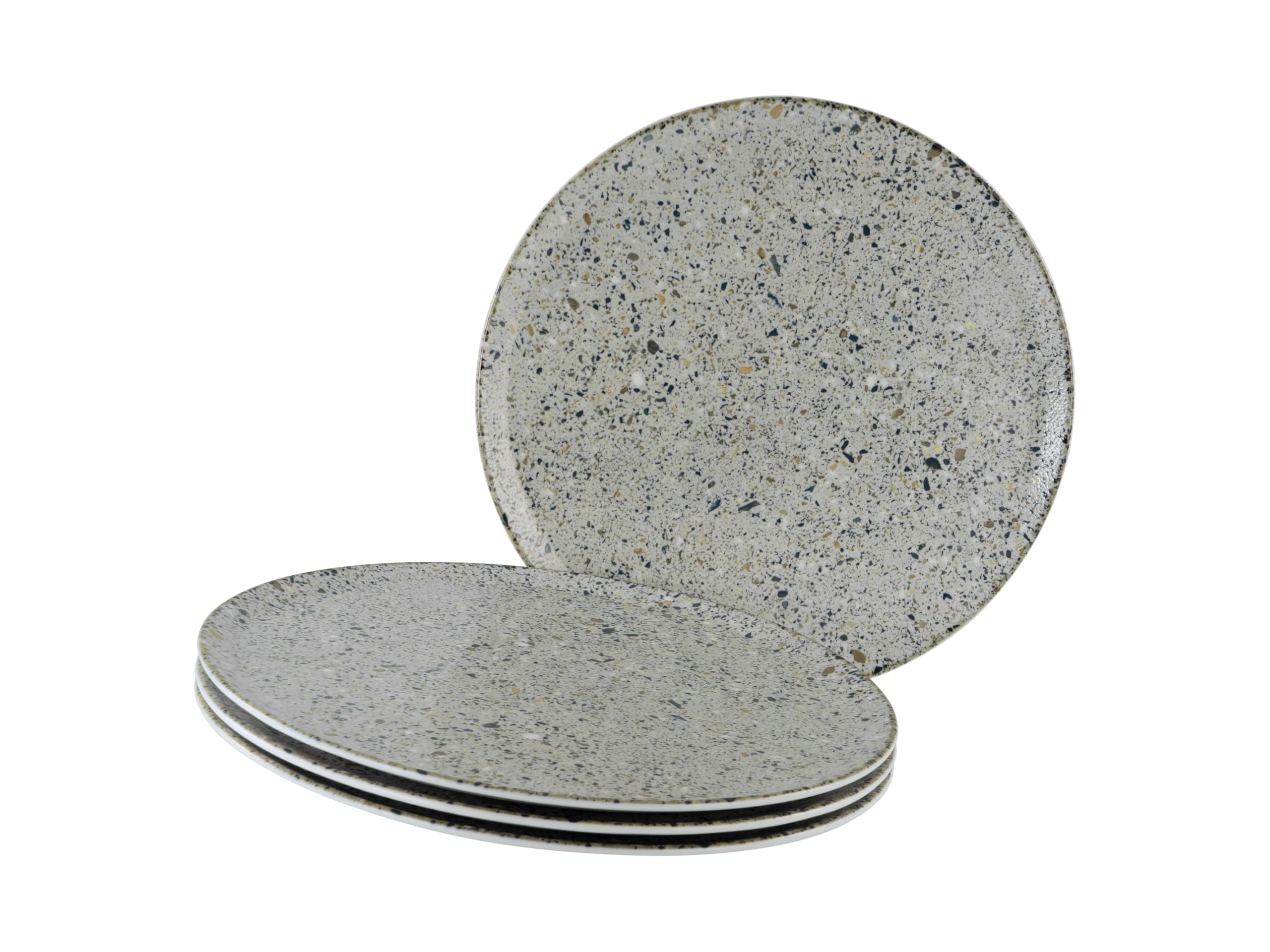 Creatable, 24694, Serie Stone Collection Genua, 4-teiliges Geschirrset